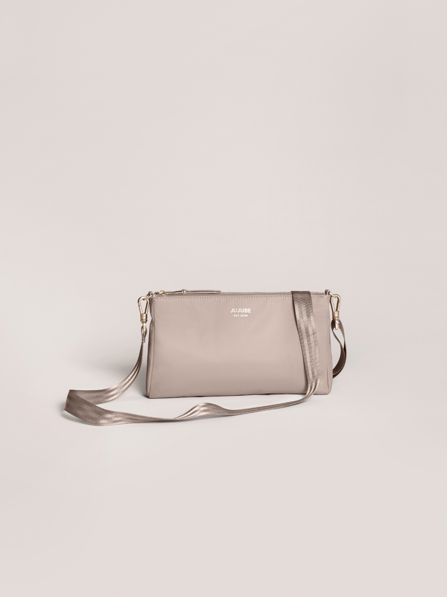 3-piece Pouch Clutch Purse Set - Taupe
