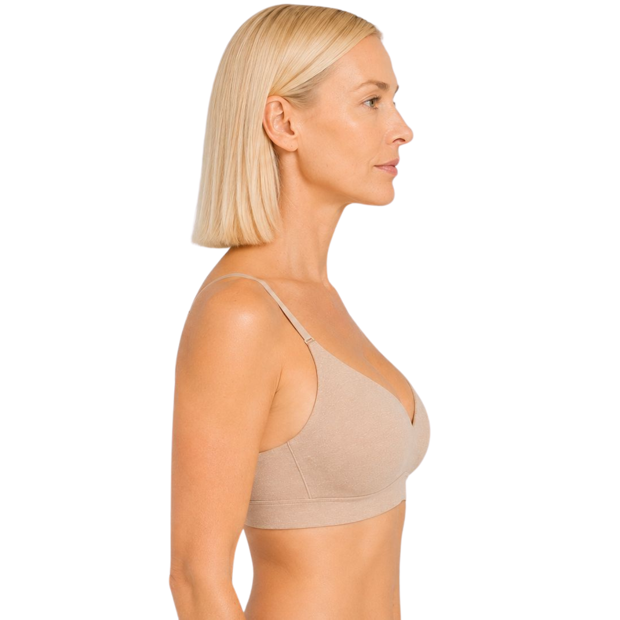 Seamless Bra With Removable Pads