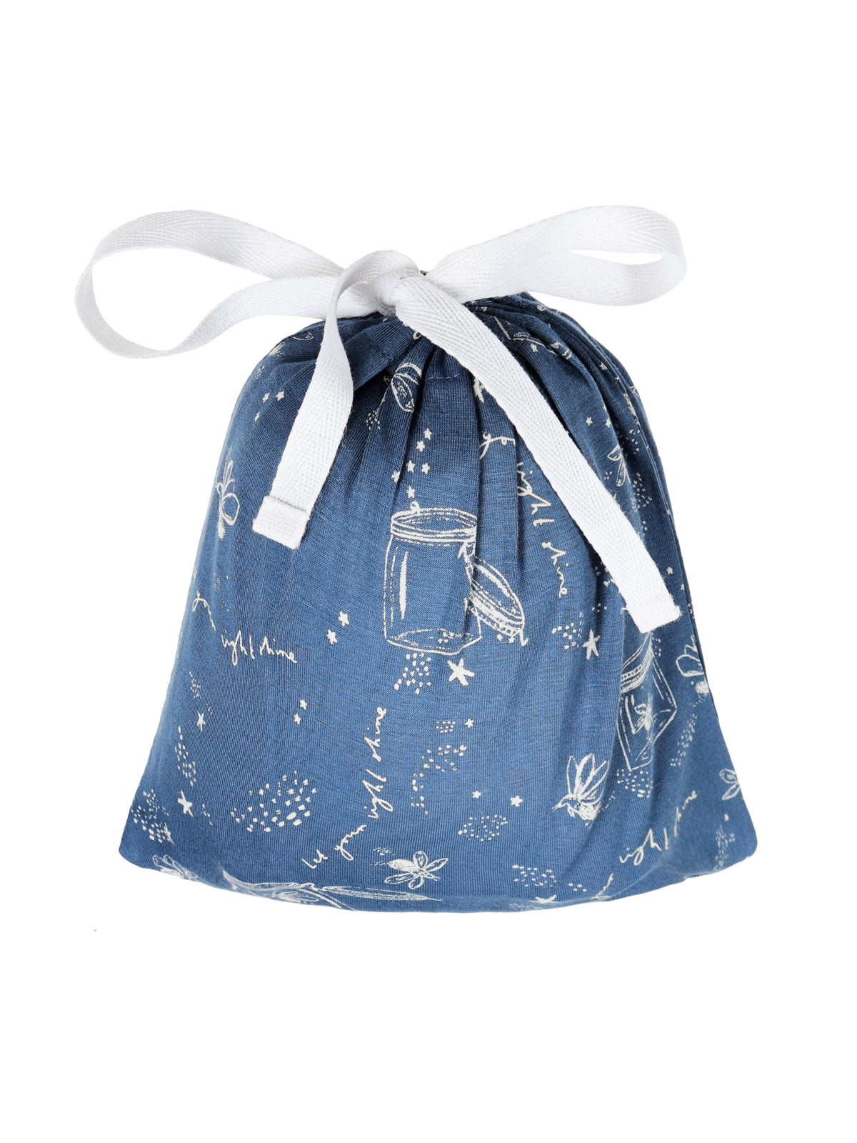 Let Your Light Shine Fireflies Bedsheet Bamboo