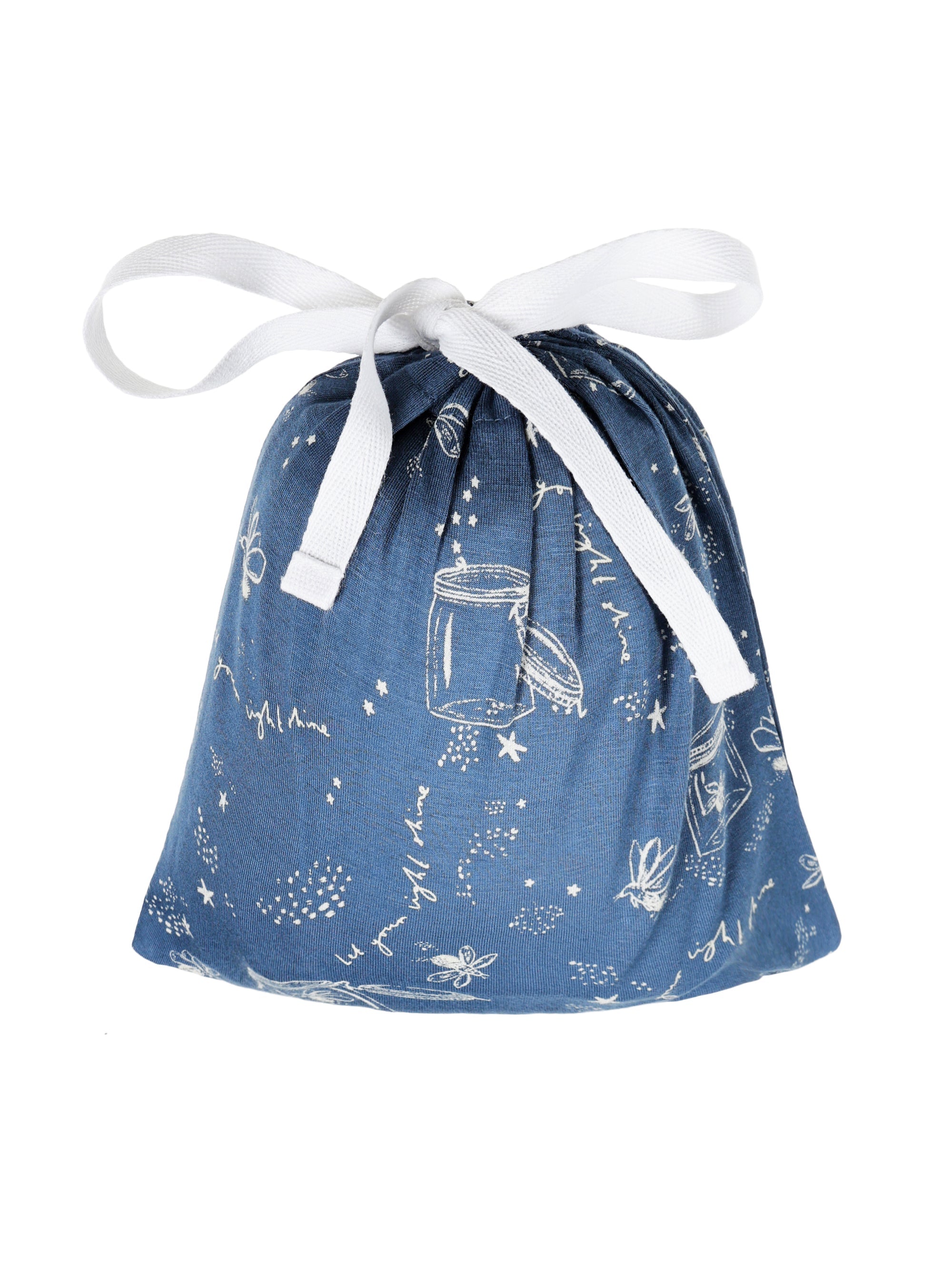 Let Your Light Shine Fireflies Bedsheet Bamboo