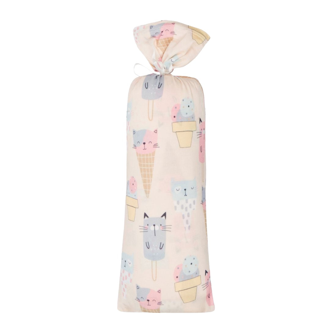 Ice Cream Paw-ty Pink Swaddle