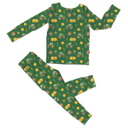 Braxton Tractors Bamboo 2-piece Long Sleeve Set