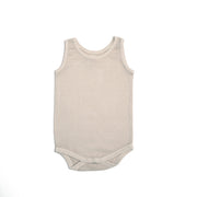 The Ribbed Sleeveless Onesie Baby