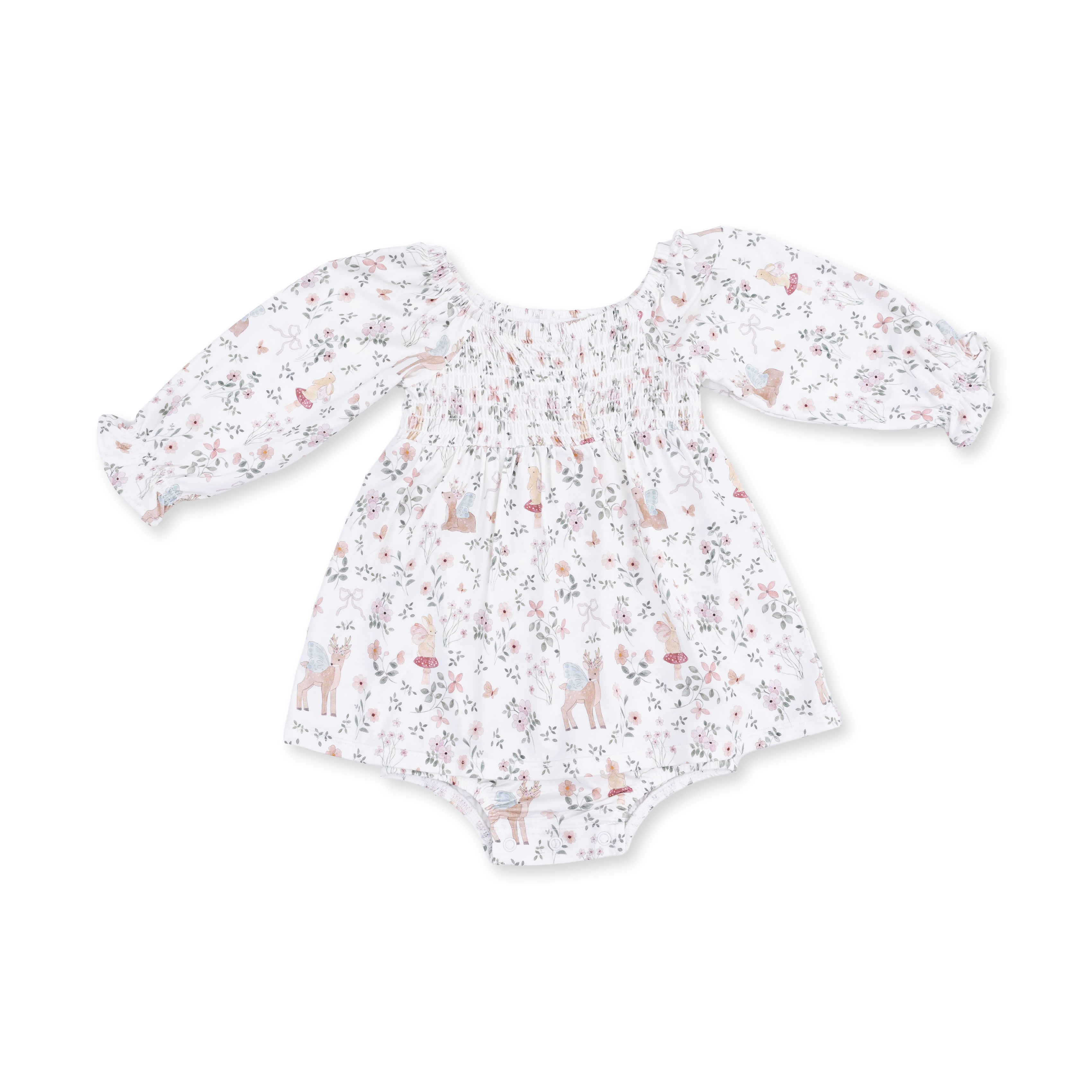 Enchanted Woodland - Caitlyn Smocked All In One