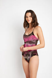 F1701-pink Tie Dye