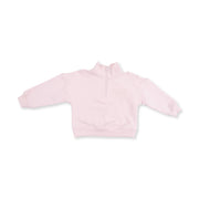 Veiled Pink Bows - Half Zip Sweatshirt