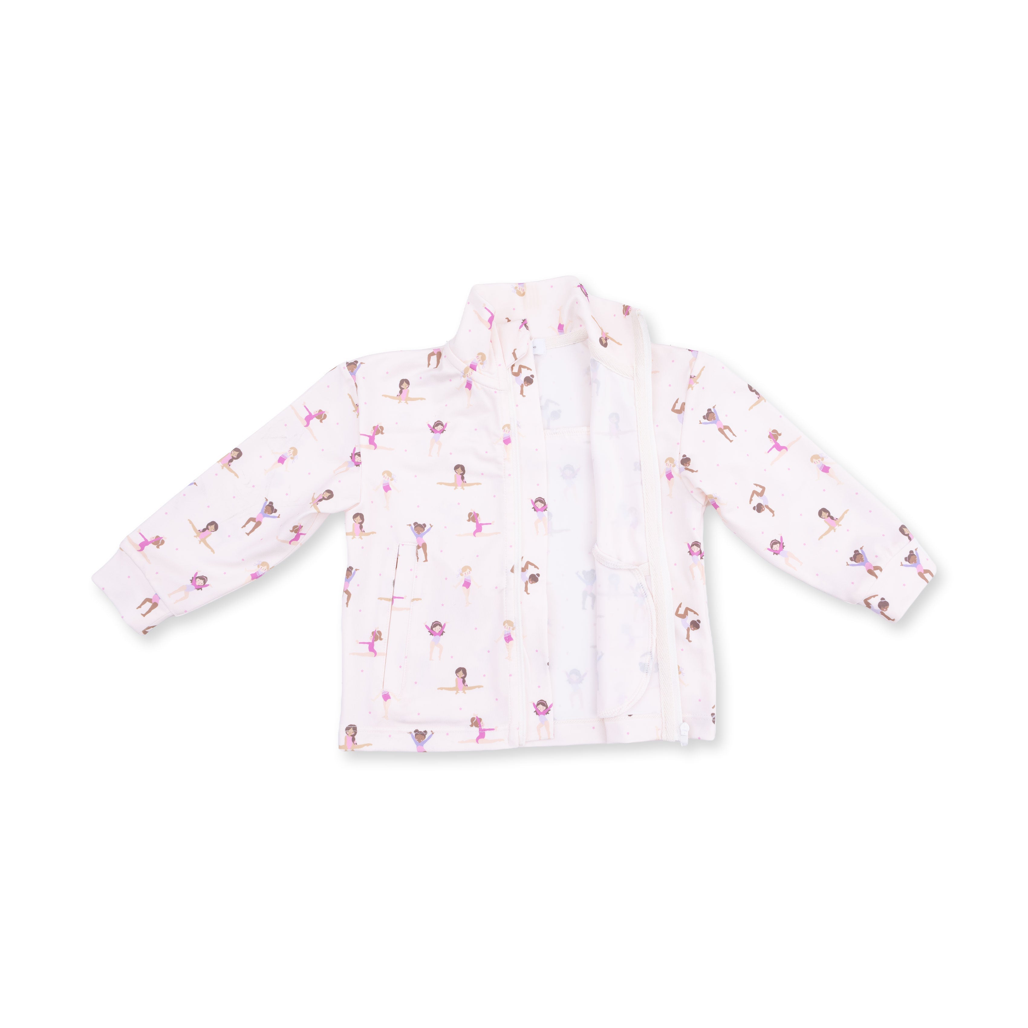 Tiny Tumblers Activewear - Mock Neck Active Jacket