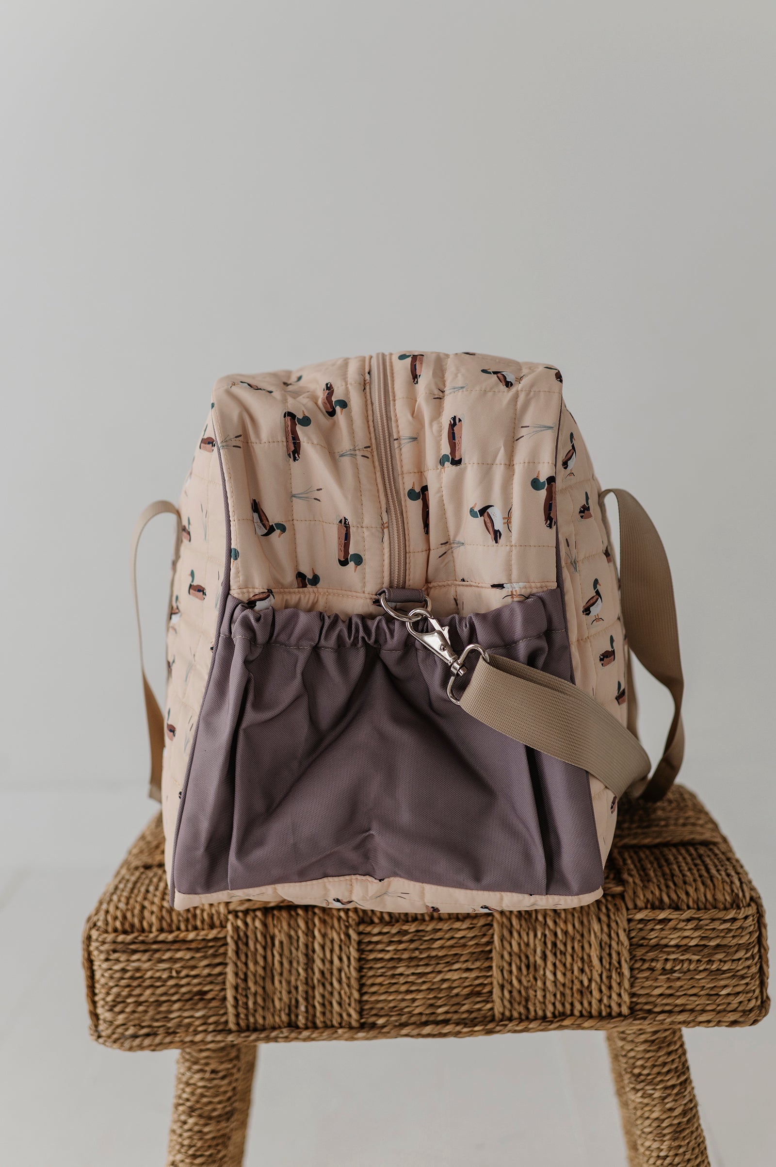 Overnight Bag In Mallard Ducks