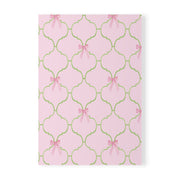 Watercolor Bow Softcover Notebook