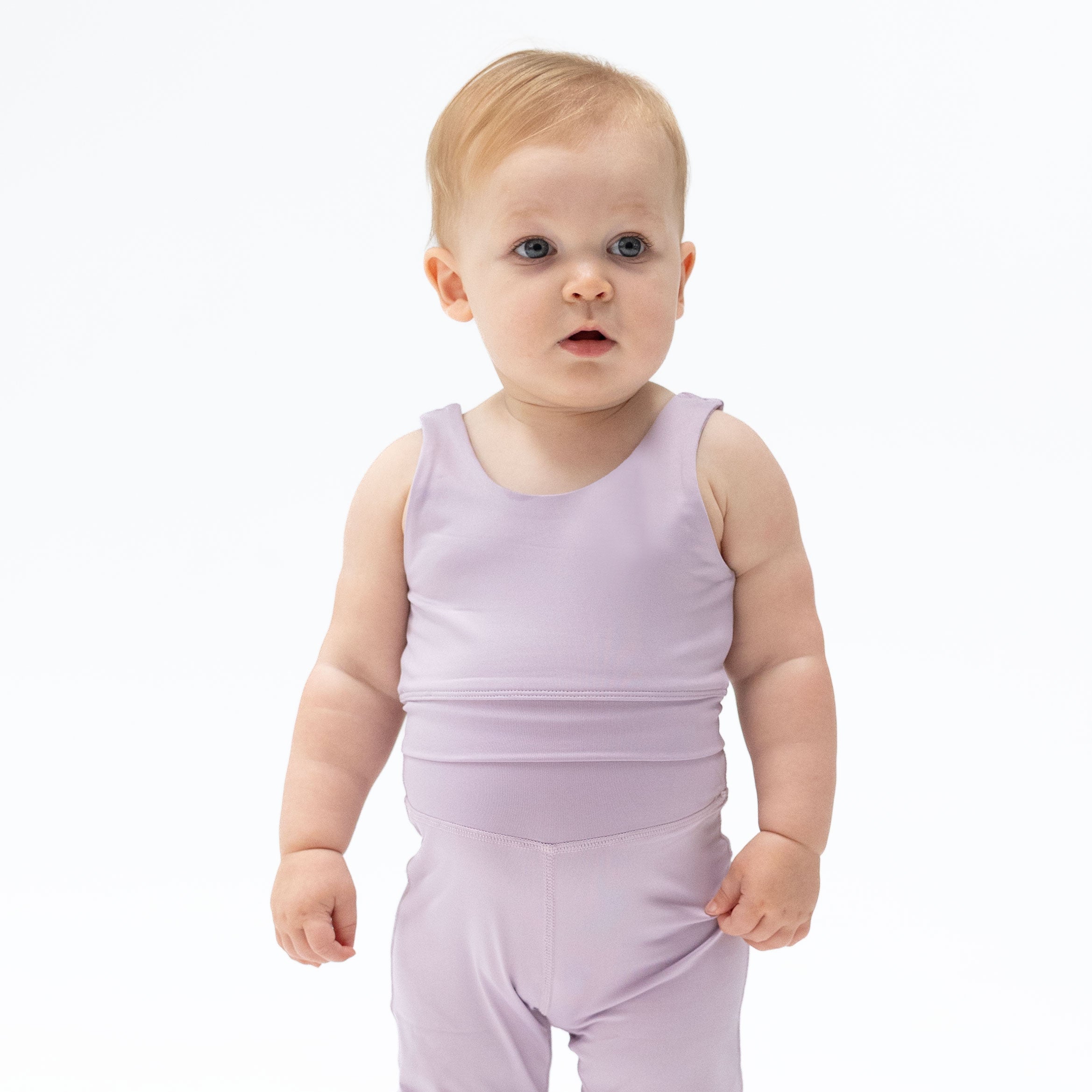 Tiny Tumblers Activewear Lilac - Meet And Greet Tank Top