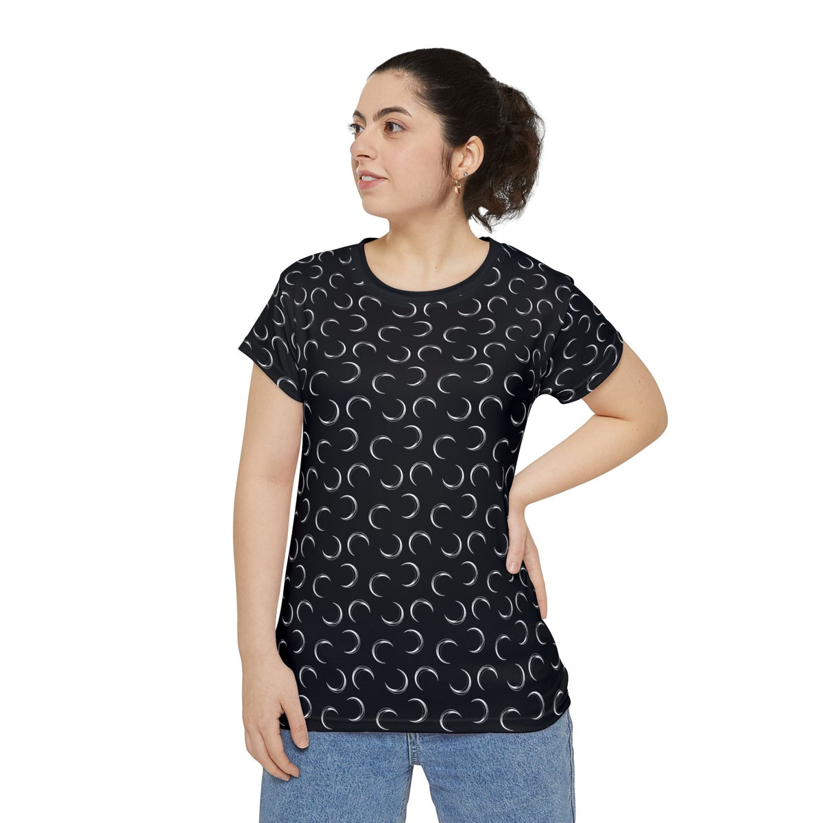 Crescent Moon T-shirt (womens Cut)