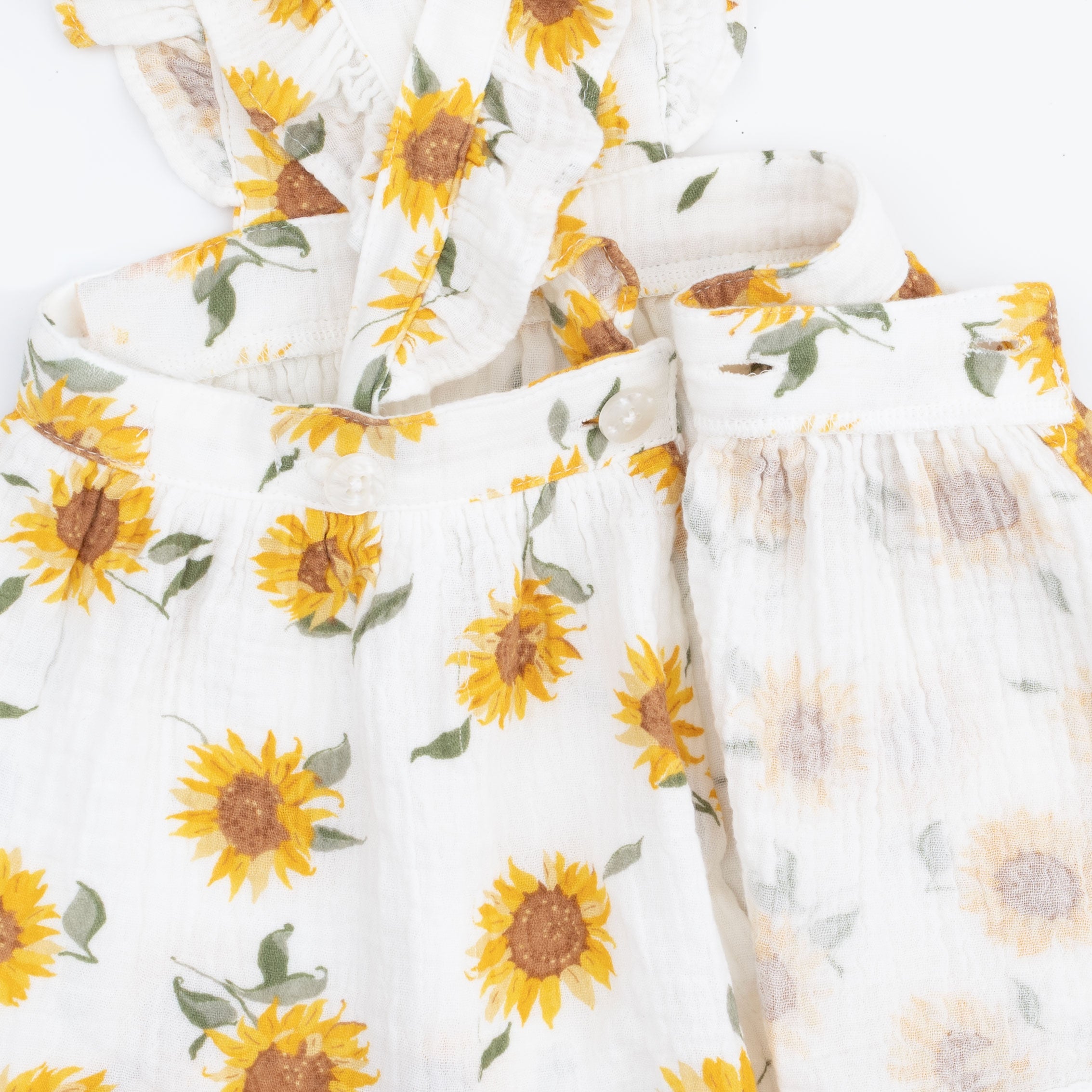 Baby Sunflower - Pinafore And Bloomer