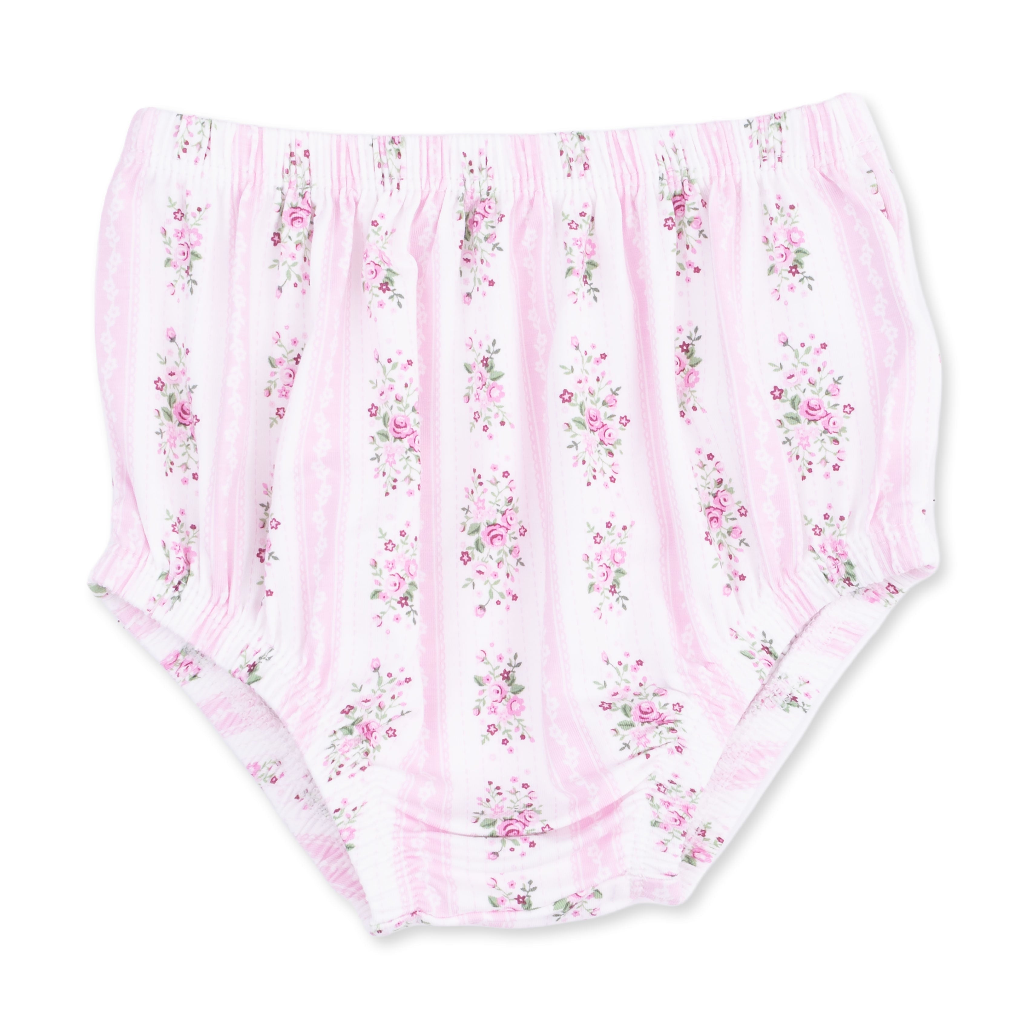 Bella Rose Stripe - Jennifer Dress And Bloomer
