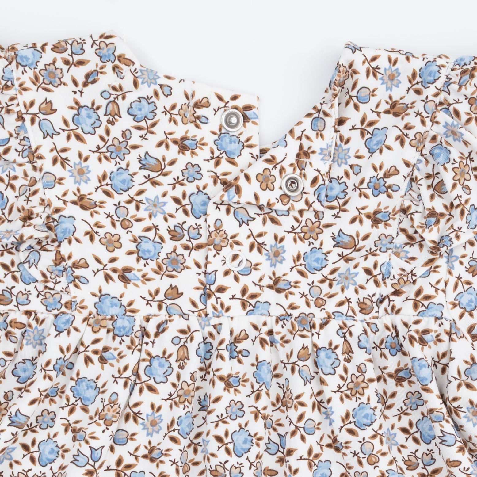 Hazel Floral - Ruffle Tunic With Legging