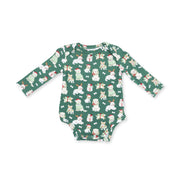 Christmas Dogs Uni - Long Sleeve Bodysuit