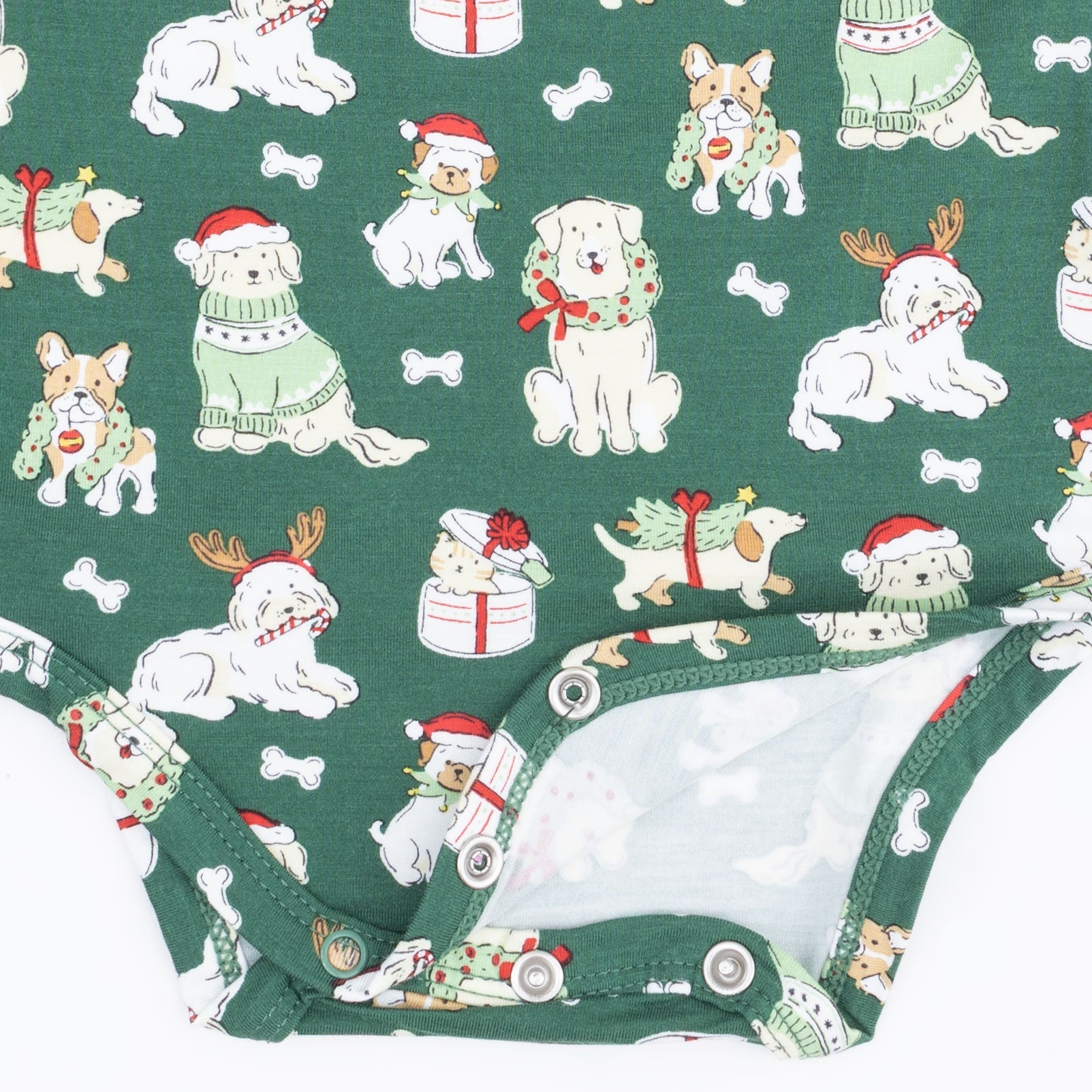 Christmas Dogs Uni - Long Sleeve Bodysuit