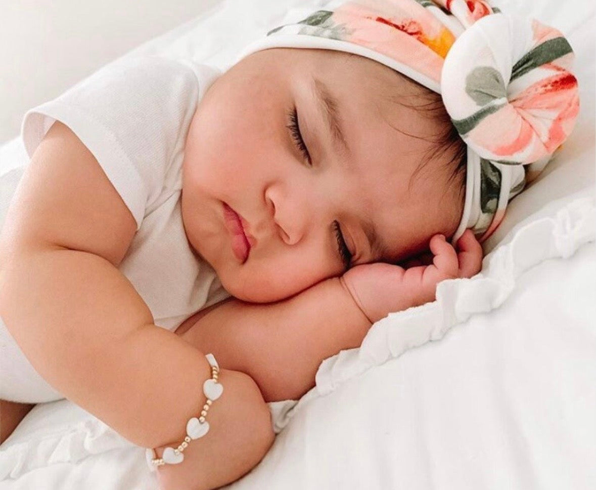 Gold-filled Shell Heart Bracelet | Handmade Jewelry For Women, Kids & Babies | Everyday Layering Bracelet