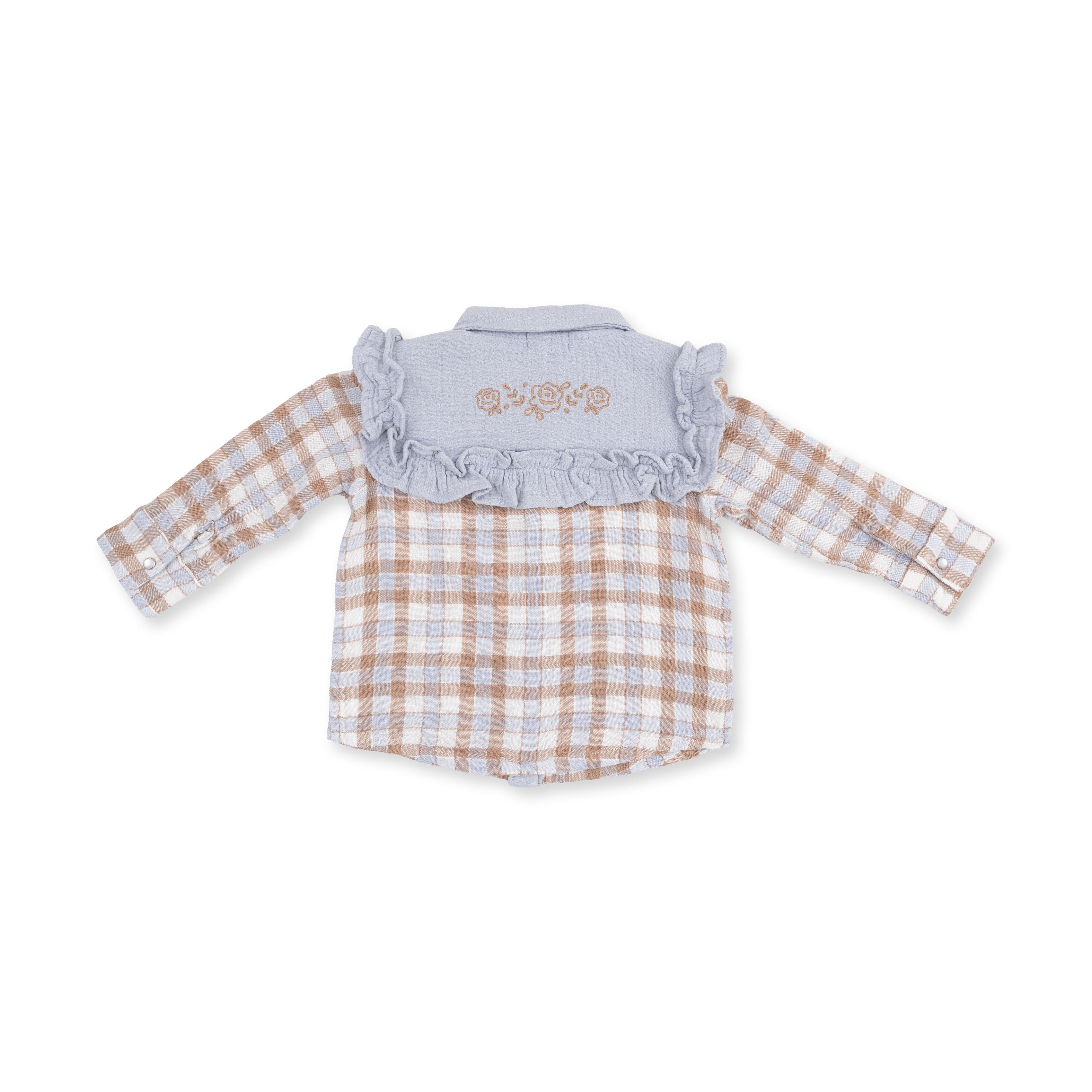 Western Plaid - Loretta Top
