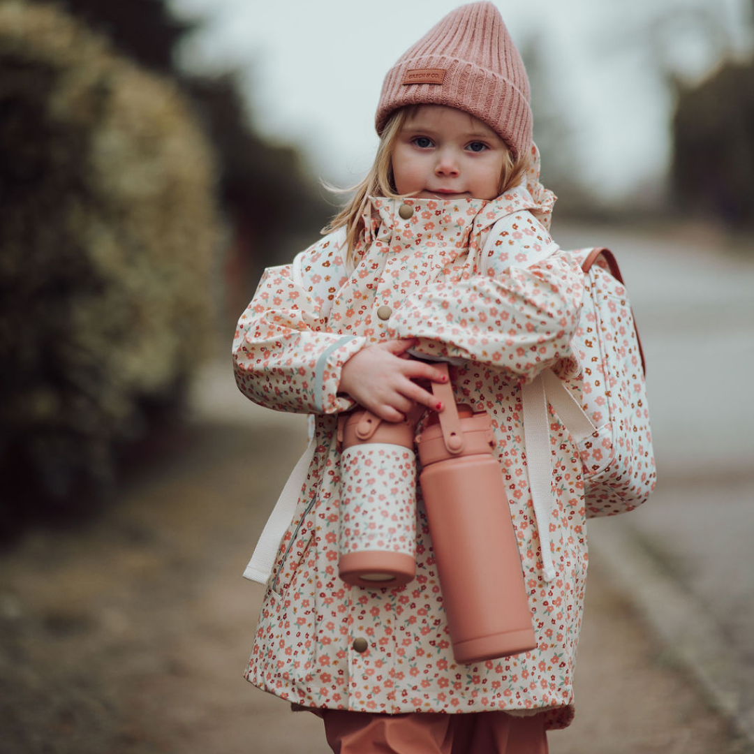 Sip + Chug 2 In 1 Thermo Water Bottle 12 Oz. | Sunset Meadow