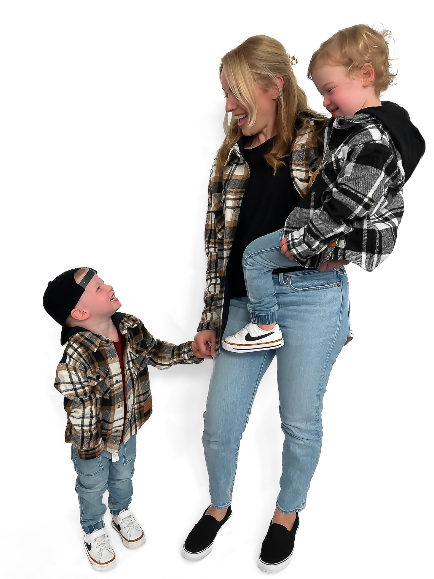 Adult - Flannel Jacket - Caramel