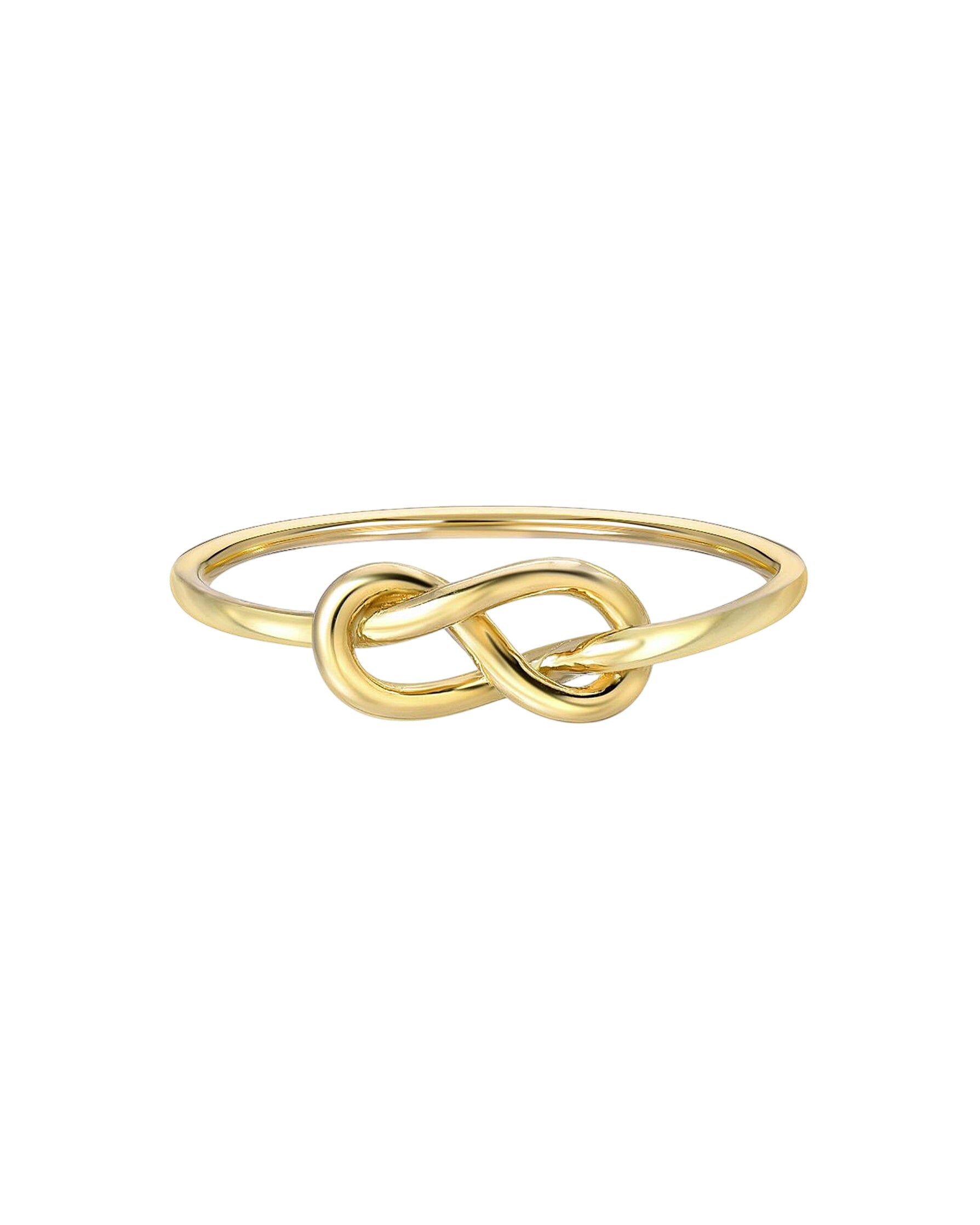 14k Gold Knot Ring