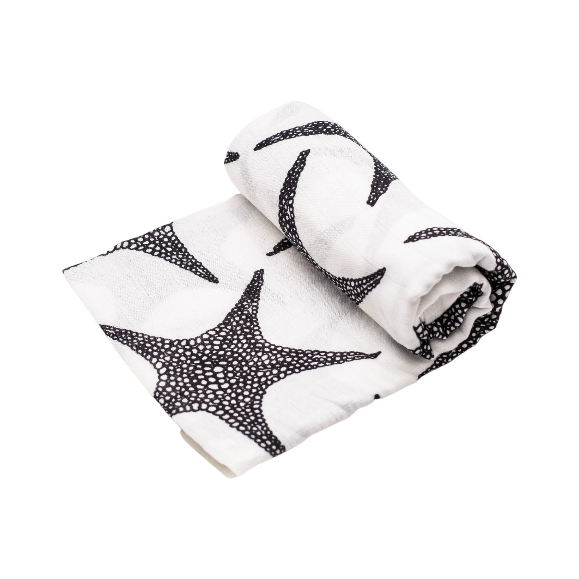 Xl Starfish Muslin - For Newborn To 4 Months Old Babies