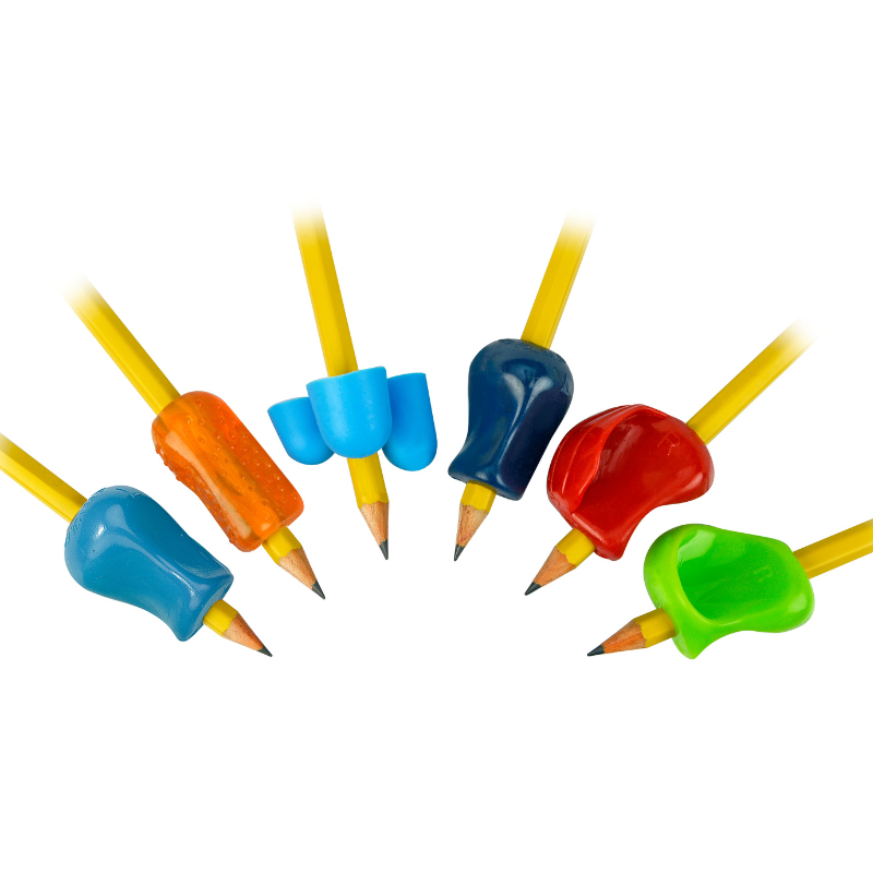 Premium Pencil Grip Assortment 6 Pack