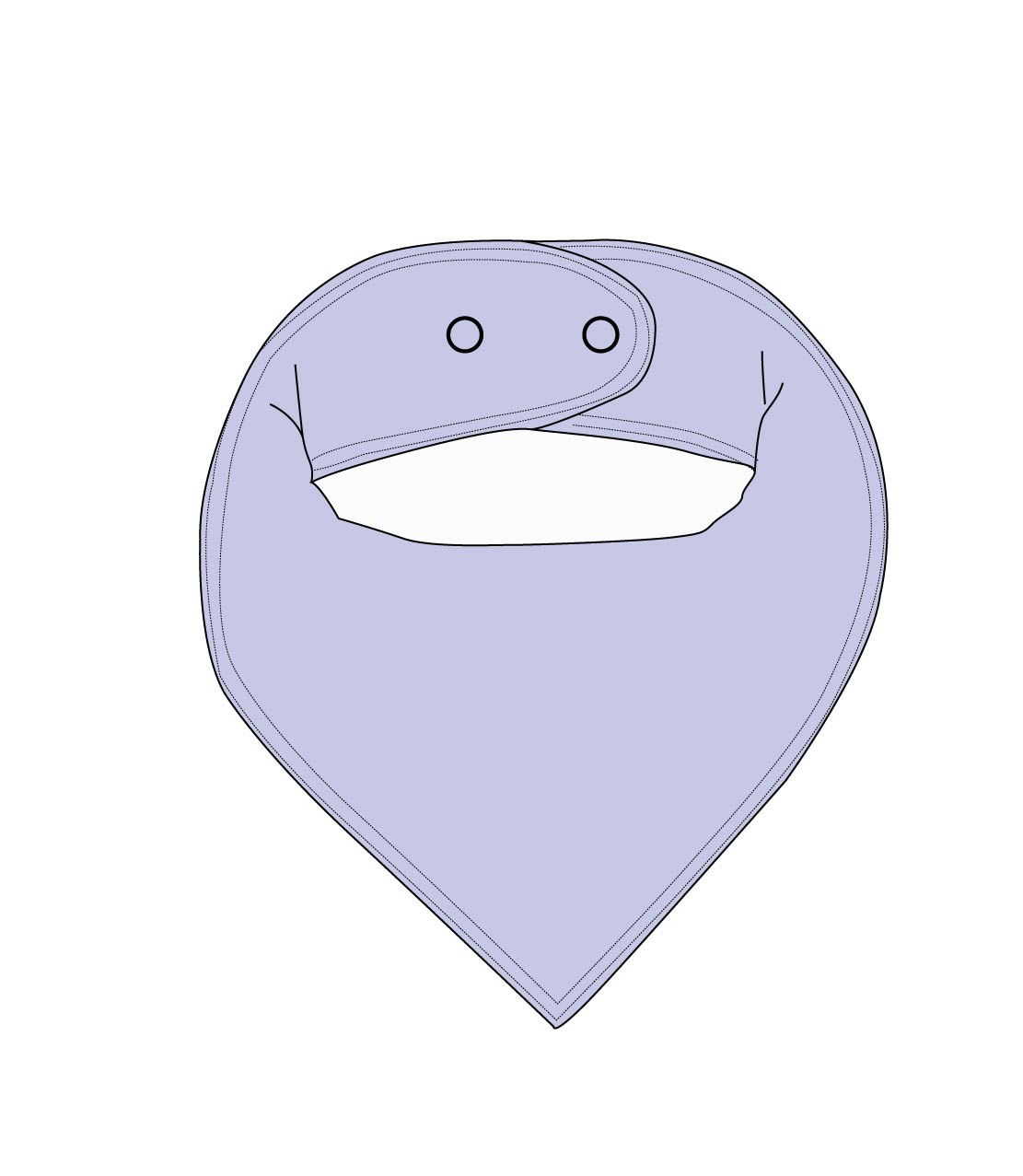 Wisteria Dream - Bandana Bib