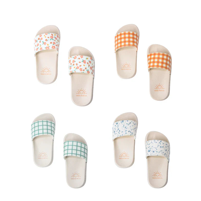 Slide Sandal | Sienna Gingham