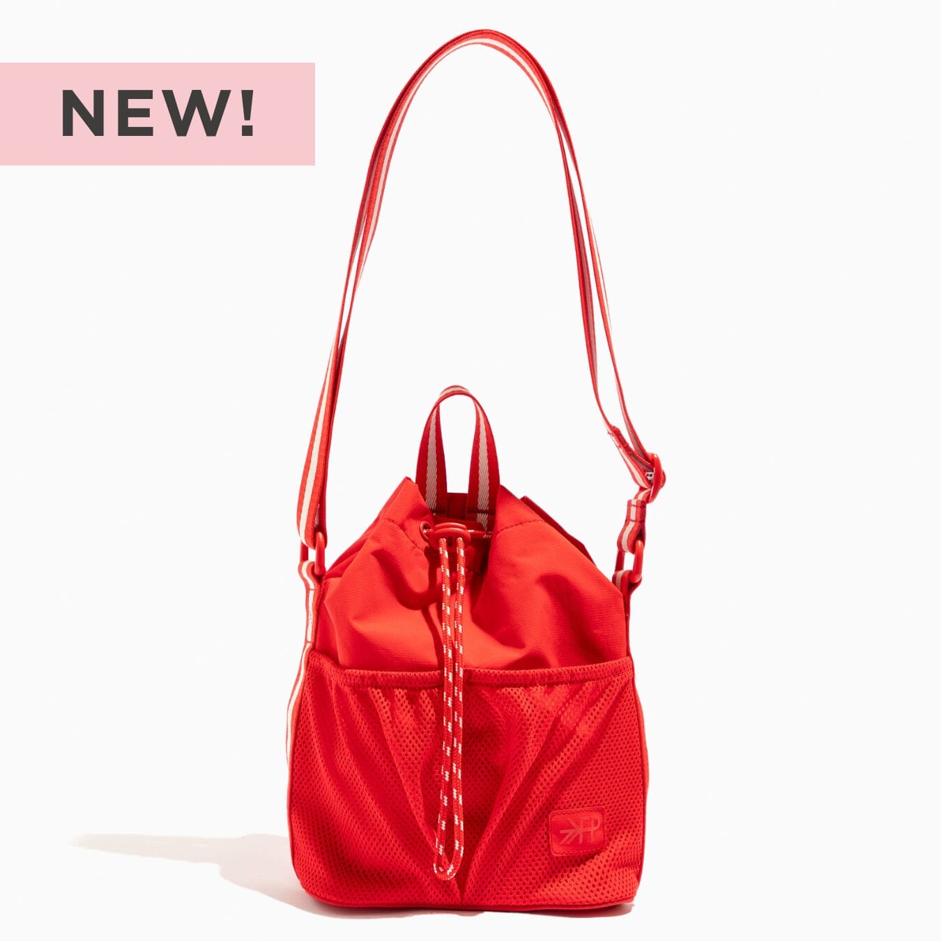 Cherry Motion Bucket Crossbody