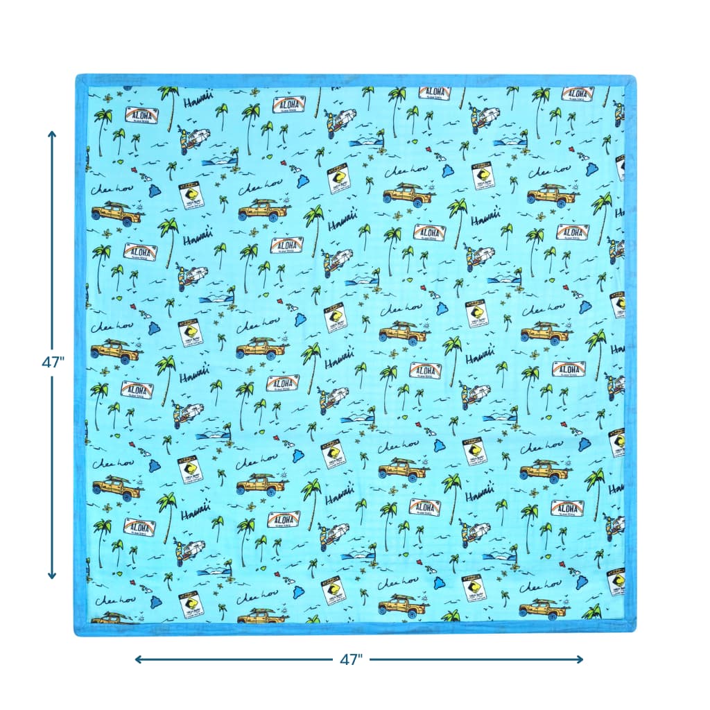 We Go Holoholo Baby Quilt