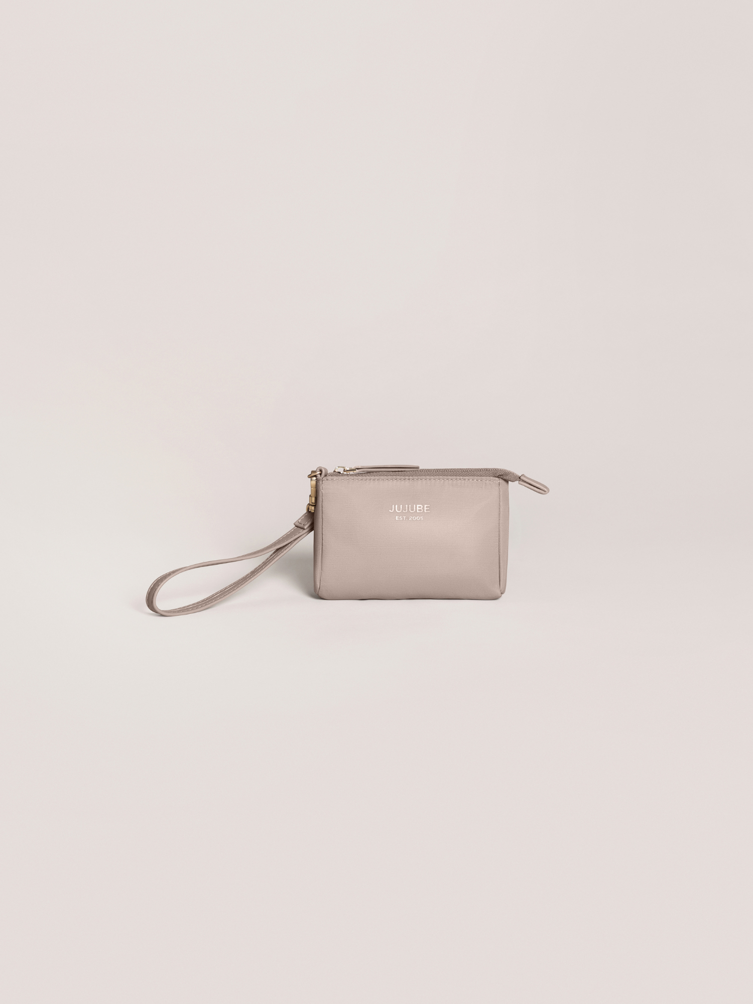 3-piece Pouch Clutch Purse Set - Taupe