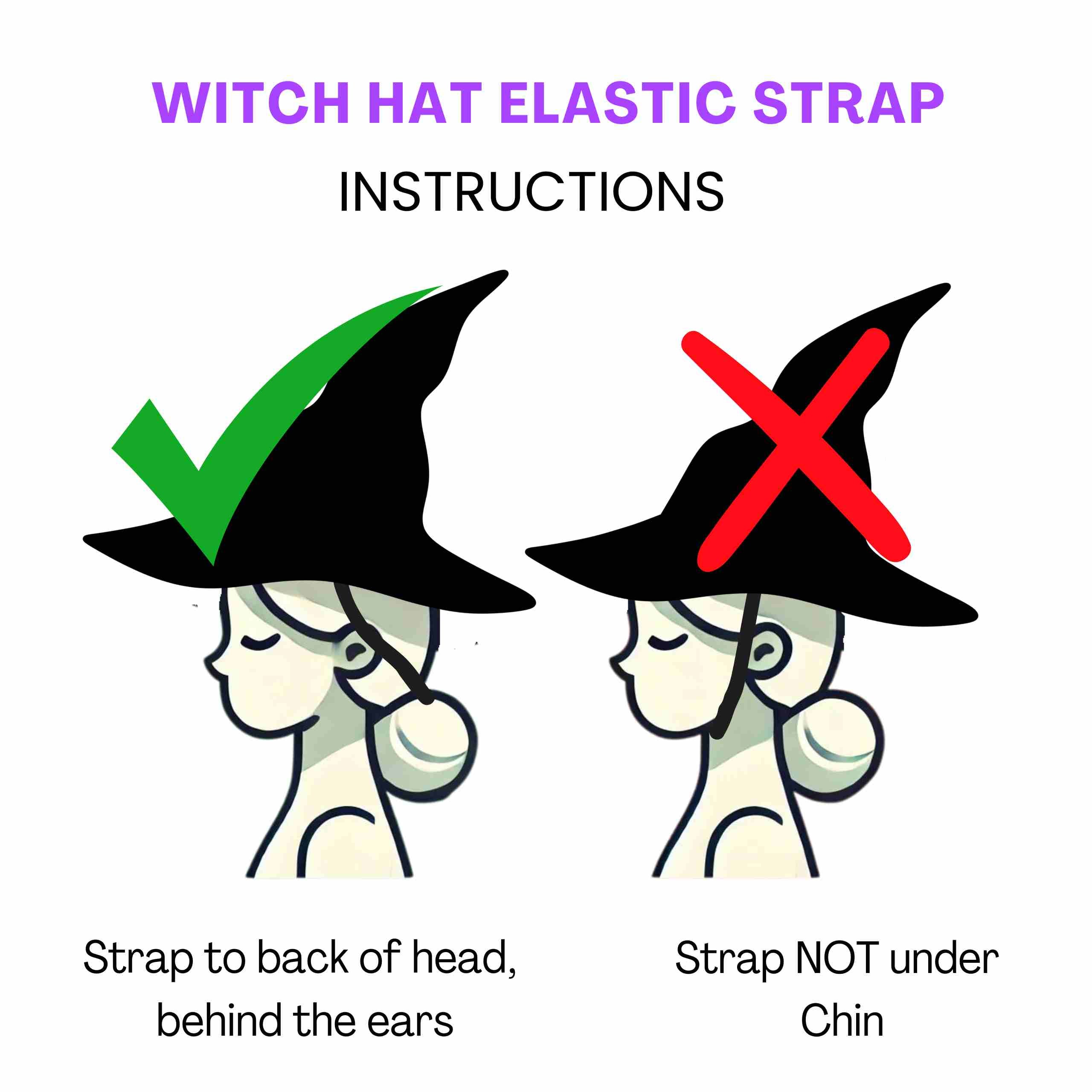 Velvet Witch Hat - Black Kids Or Adults