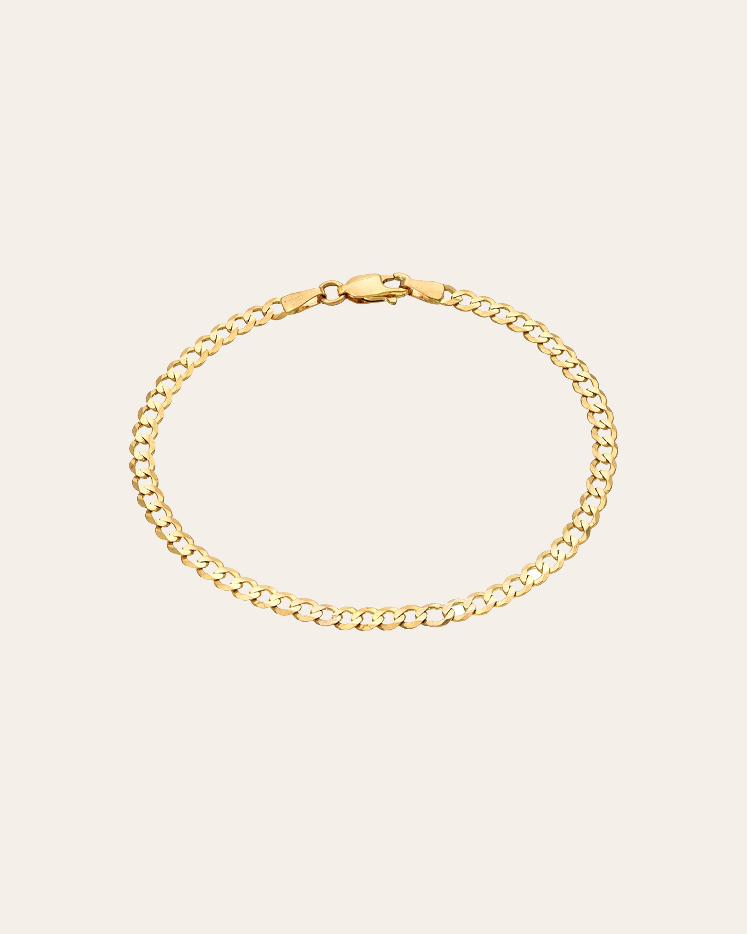 14k Gold Cuban Link Bracelet