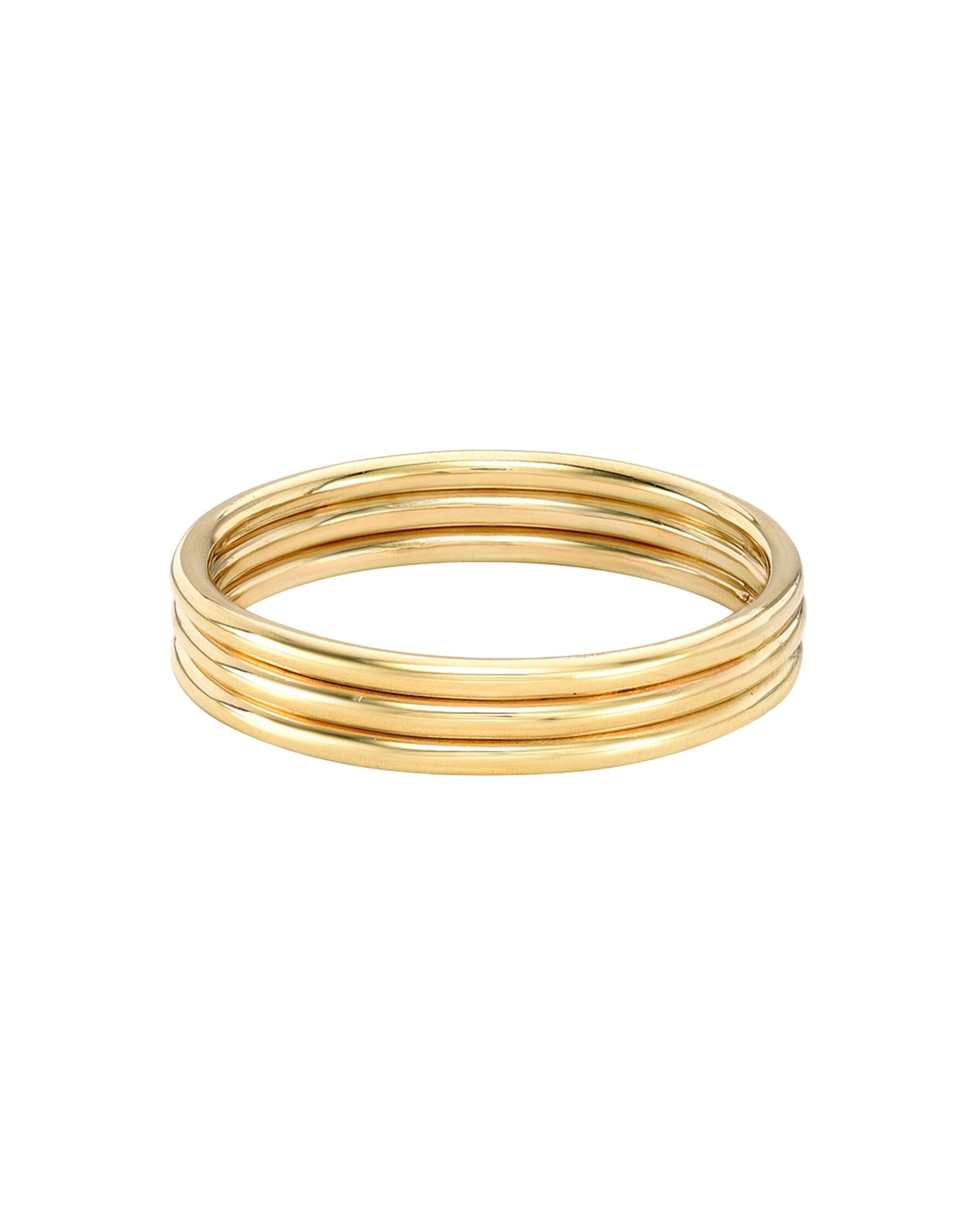 14k Gold Trio Band