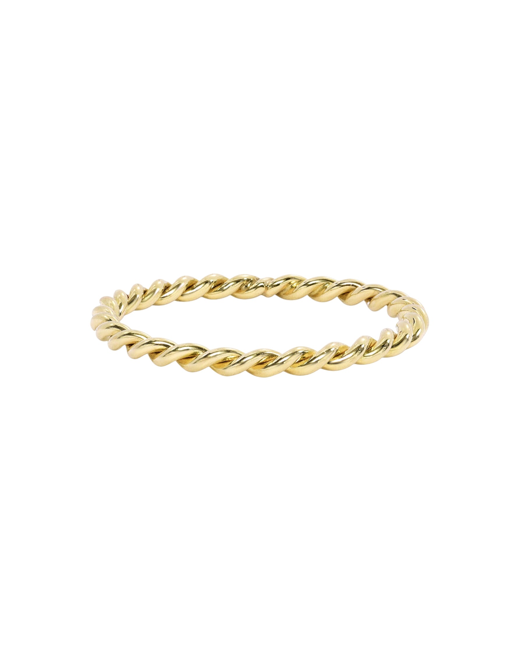 14k Gold Twist Band