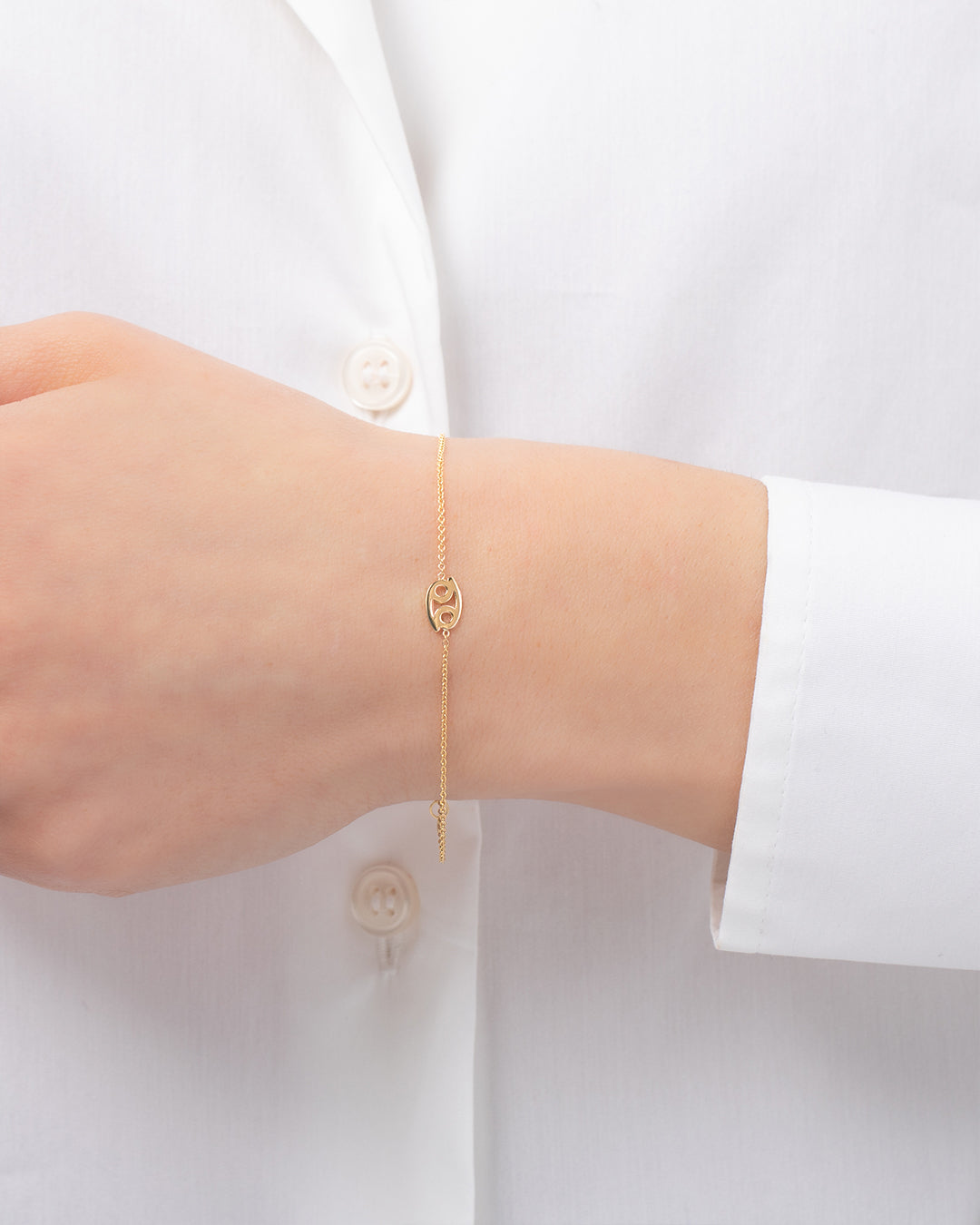 14k Gold Zodiac Bracelet