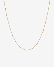 14k Gold Segment Chain Link Necklace