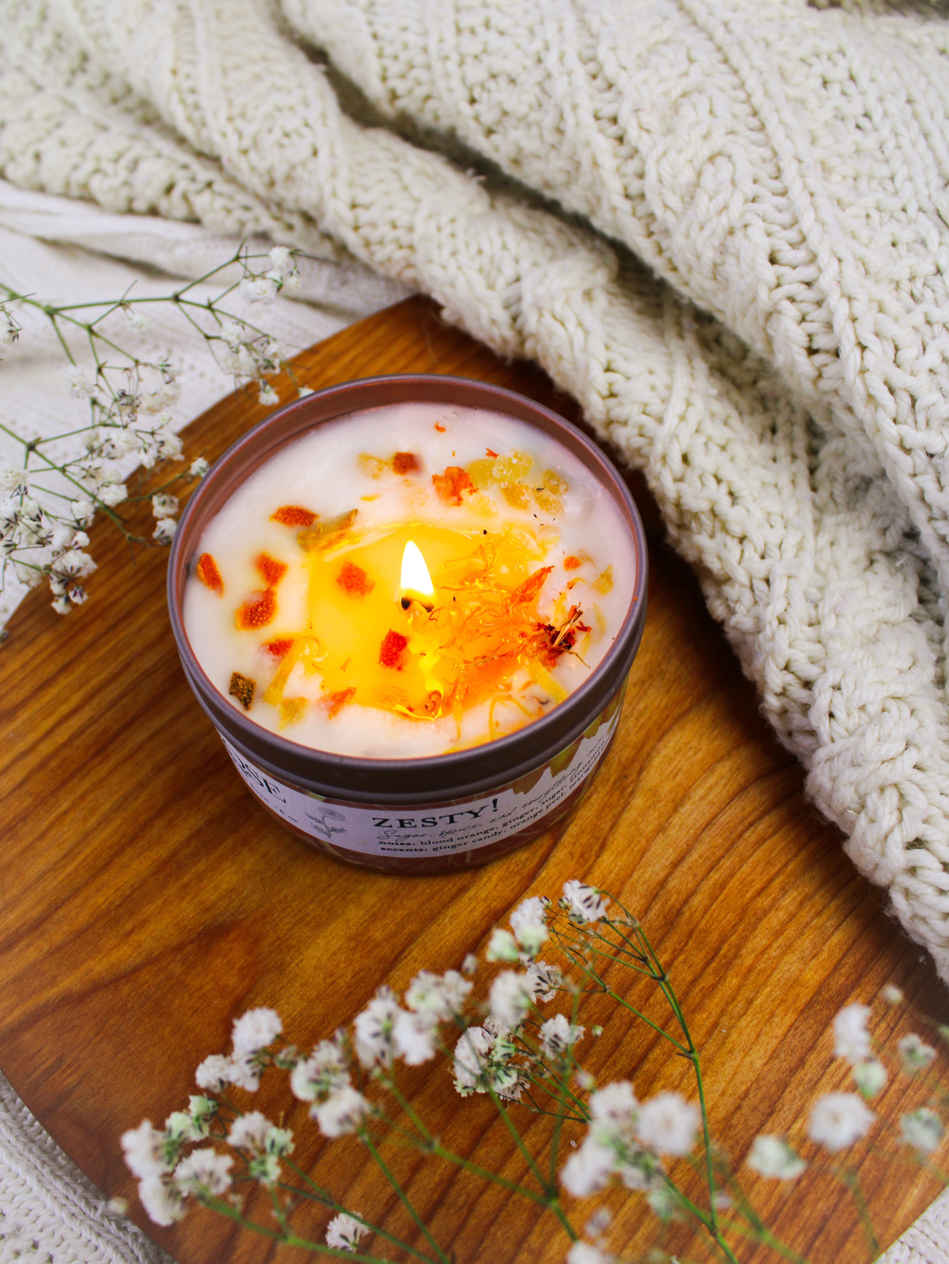 Zesty! Orange Ginger Candle