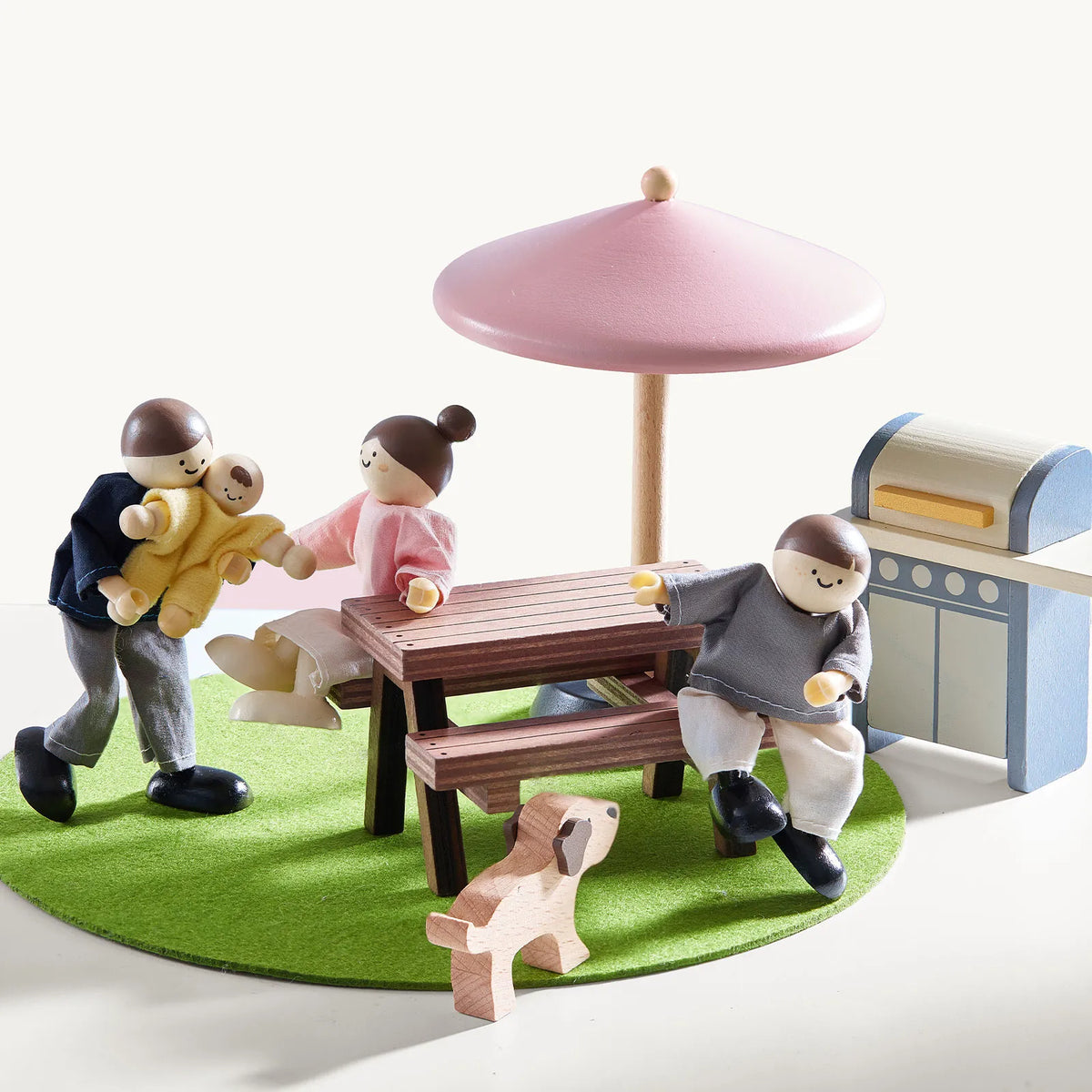 ® Sweetwood Edge Dollhouse - Green & Pink