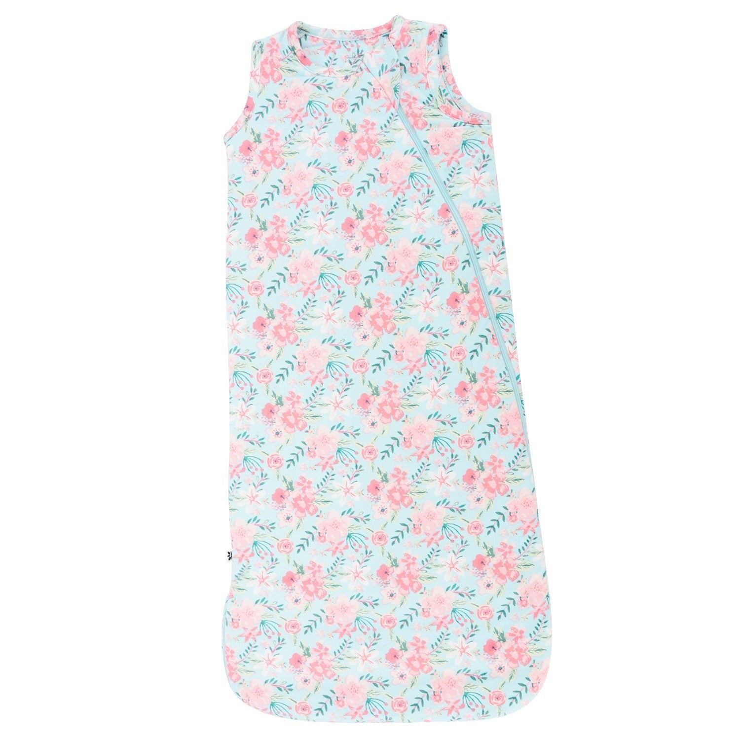 1.5 Tog Sleep Sack - Aqua Floral