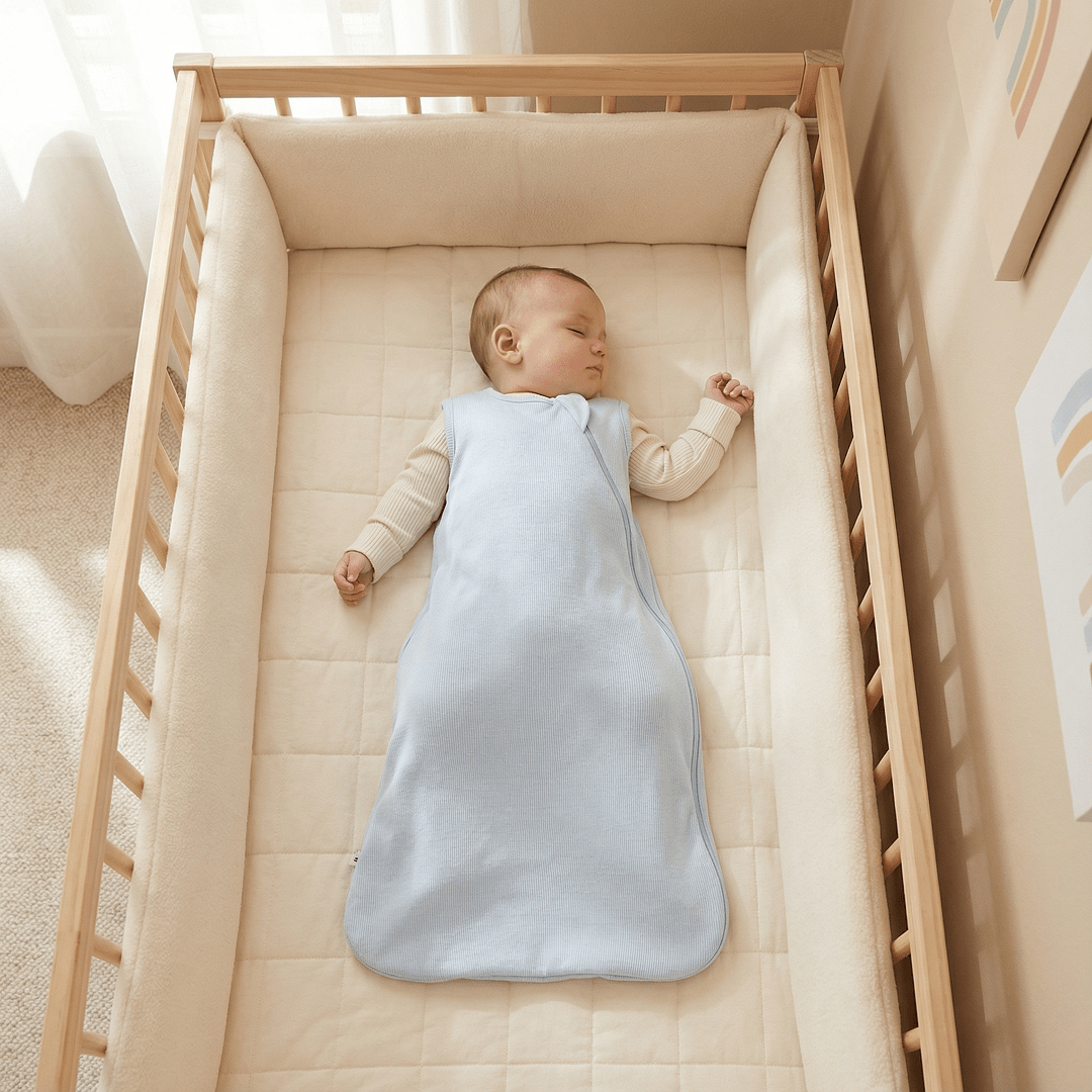 Sleep Sack - Bashful Blue Ribbed
