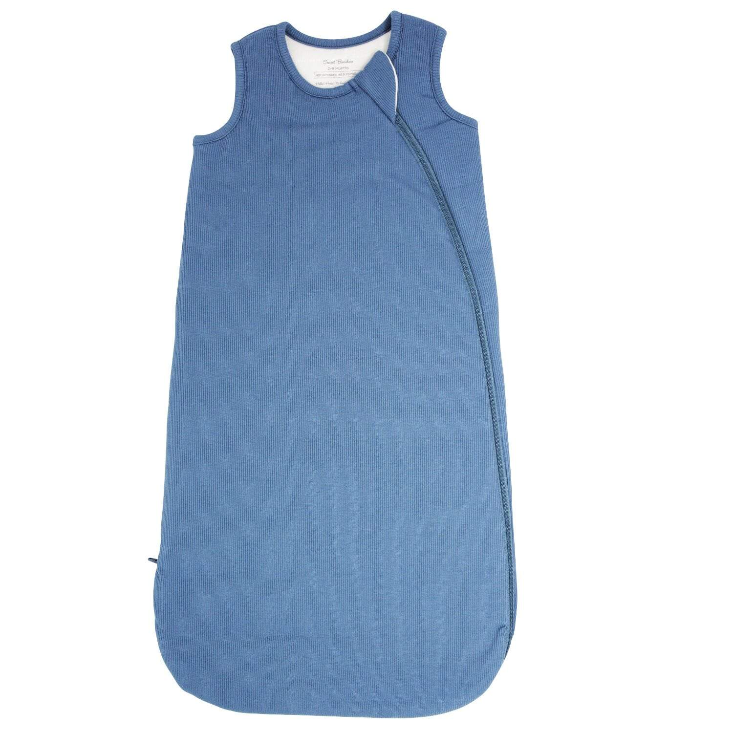 1.5 Tog Sleep Sack - China Blue Ribbed