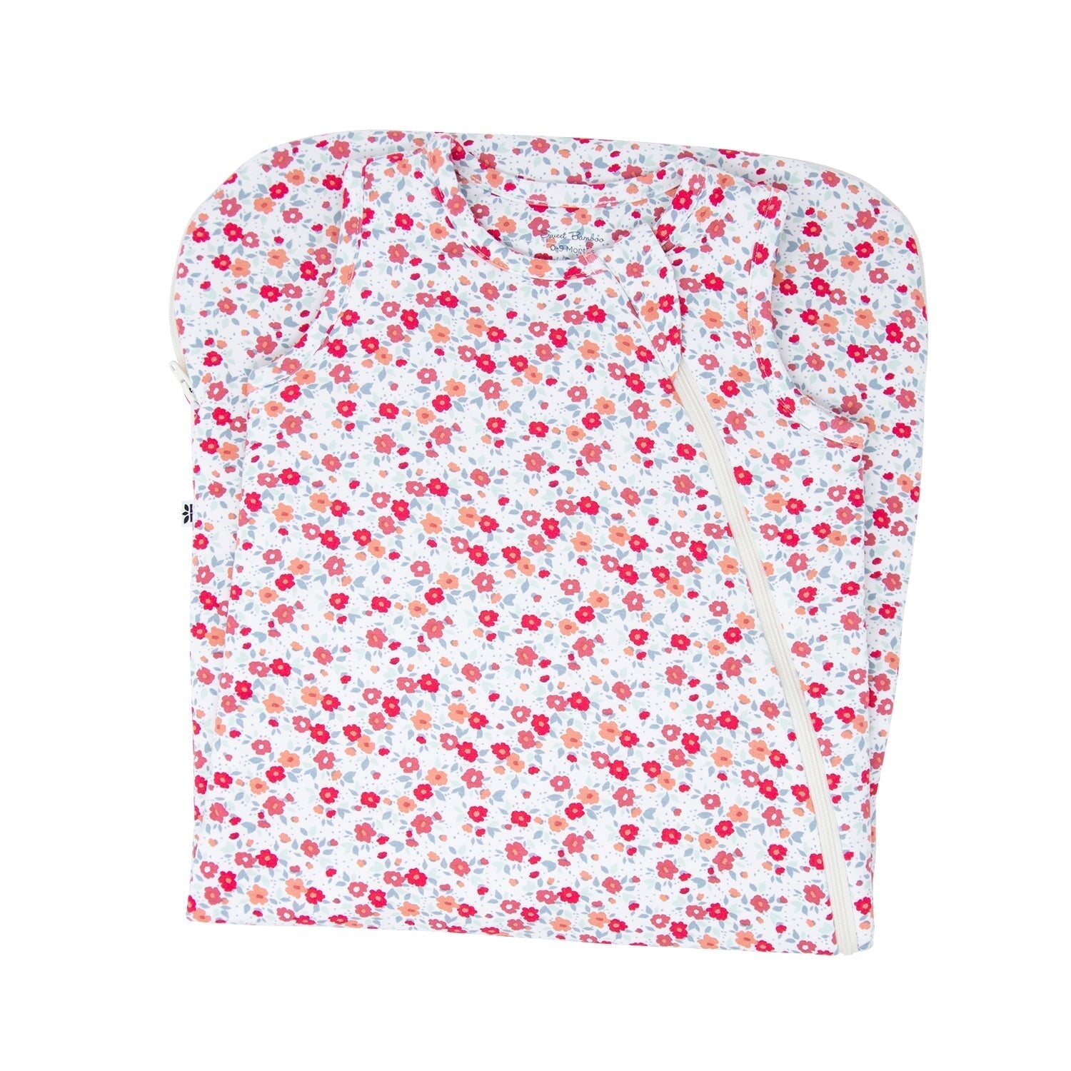 1.5 Tog Sleep Sack - Crimson Floral