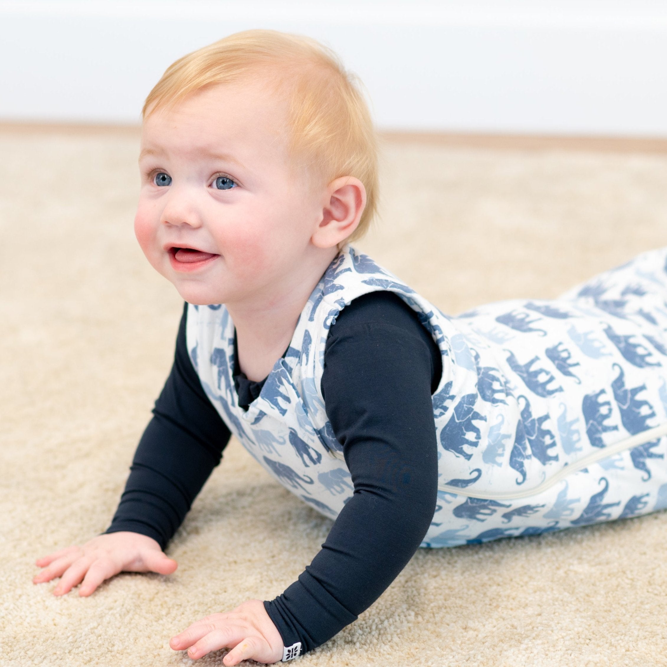 1.5 Tog Sleep Sack - Ethan's Elephants