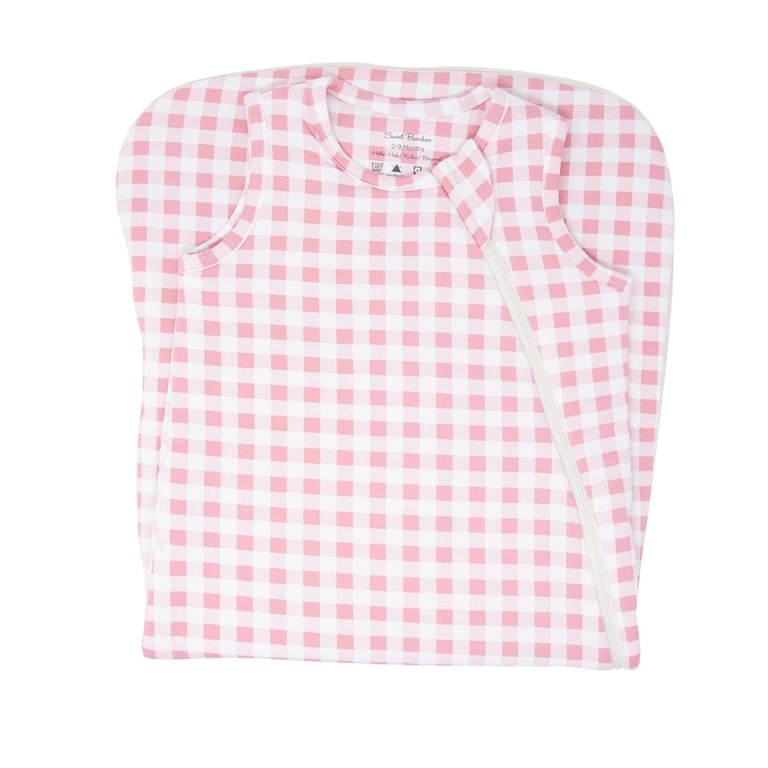 1.5 Tog Sleep Sack - Pink Gingham