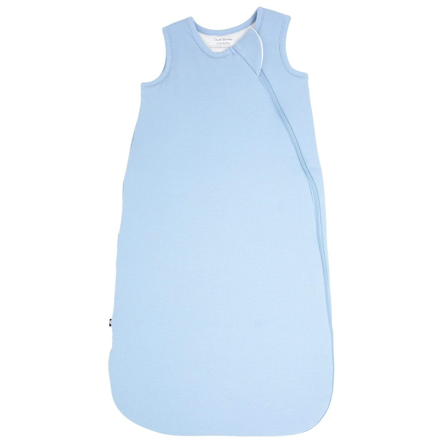 1.5 Tog Sleep Sack - Dusty Blue Ribbed