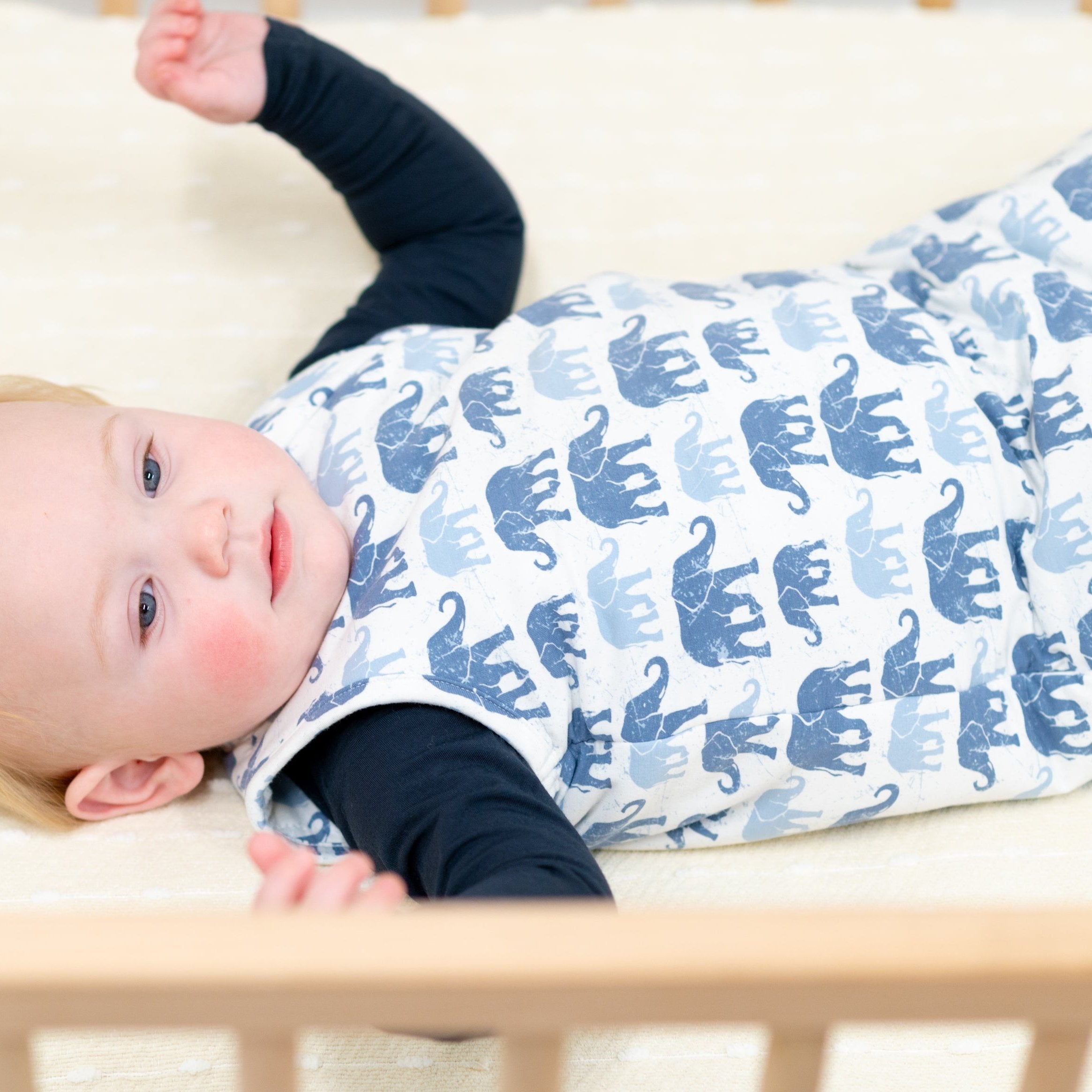 1.5 Tog Sleep Sack - Ethan's Elephants