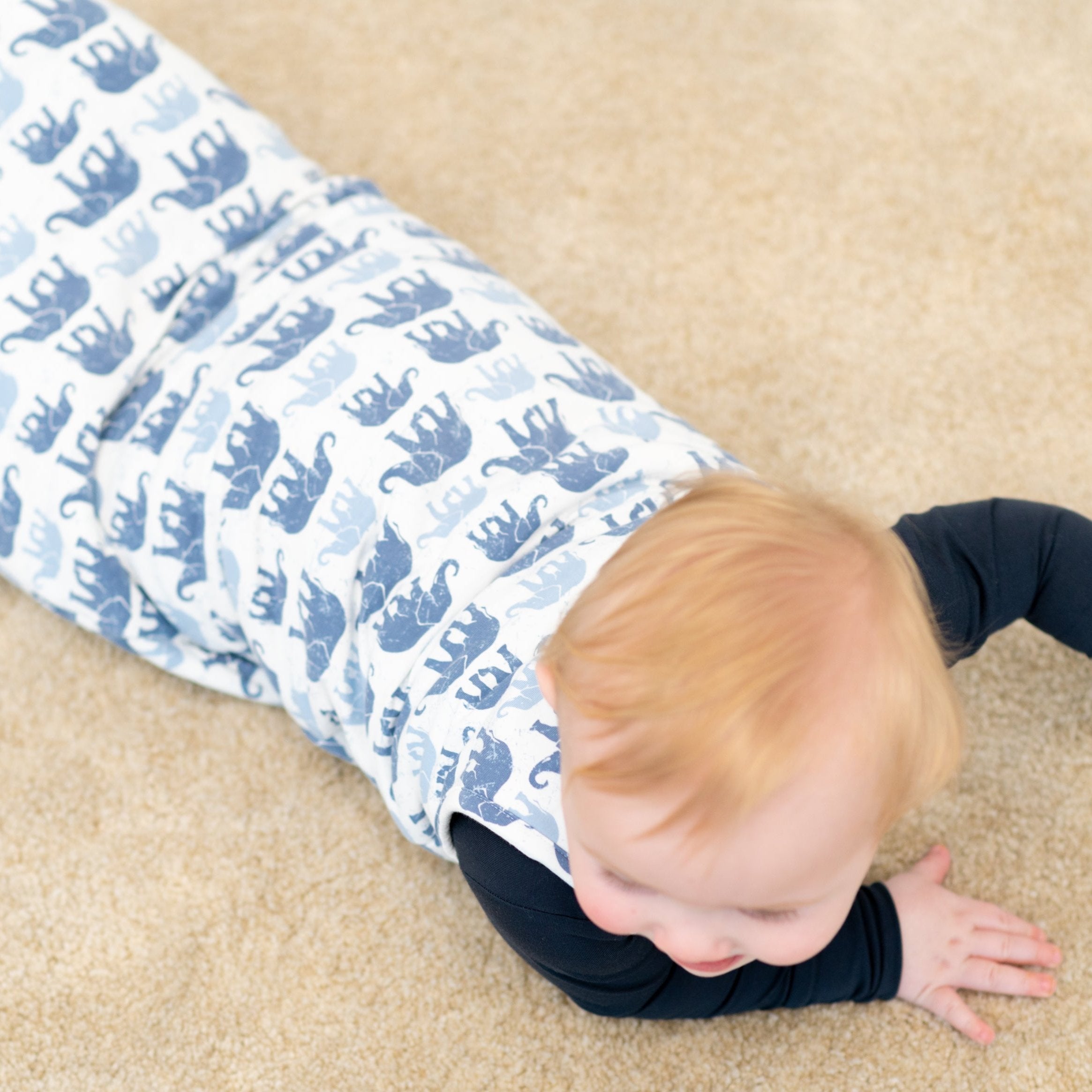 1.5 Tog Sleep Sack - Ethan's Elephants