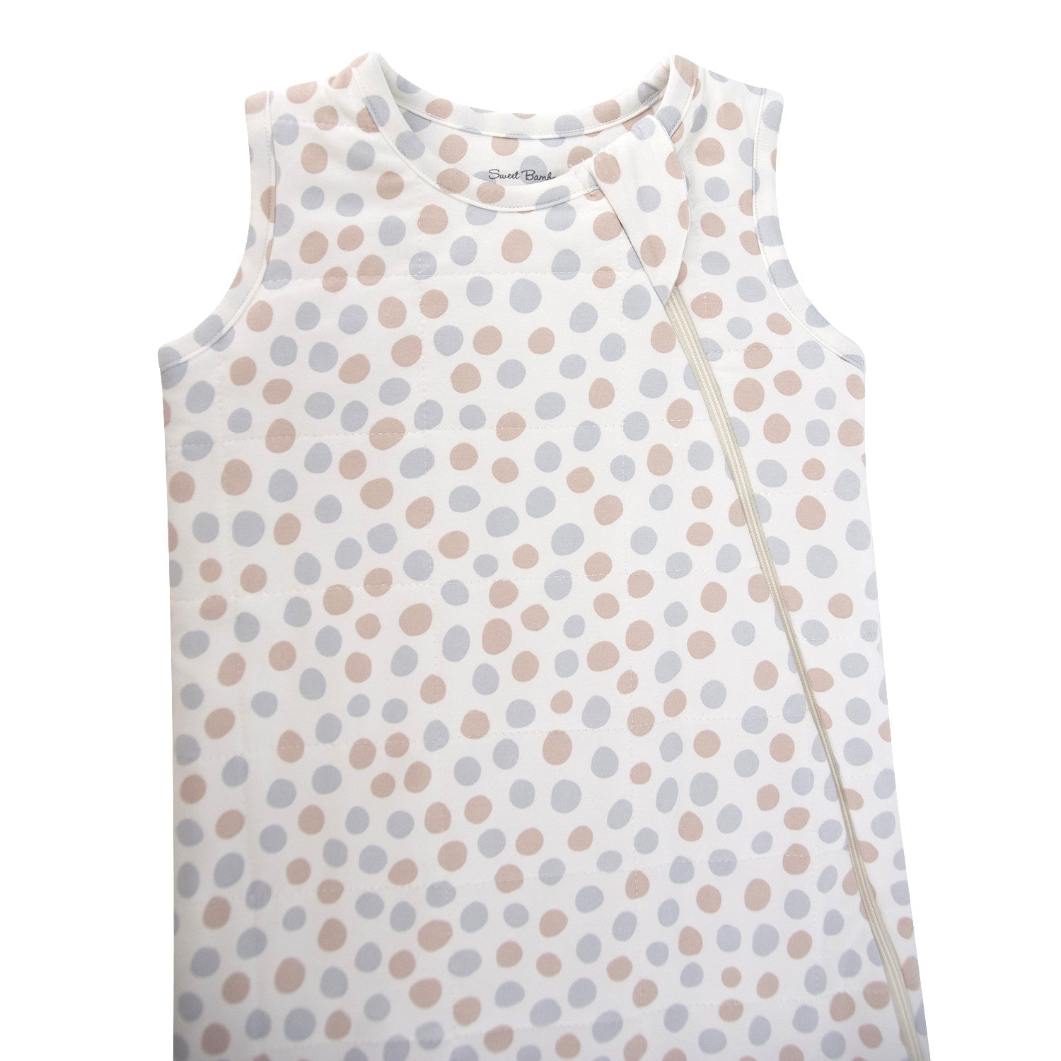 1.5 Tog  Sleep Sack - Polka Dot Grey